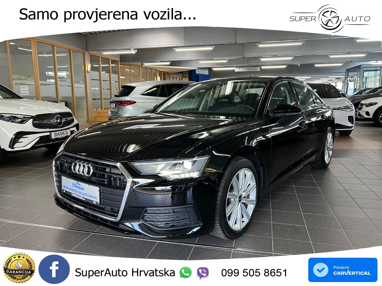 Audi A6 50 TFSIe (299 KS) quattro ultra S tronic LED+GR SJED+ACC