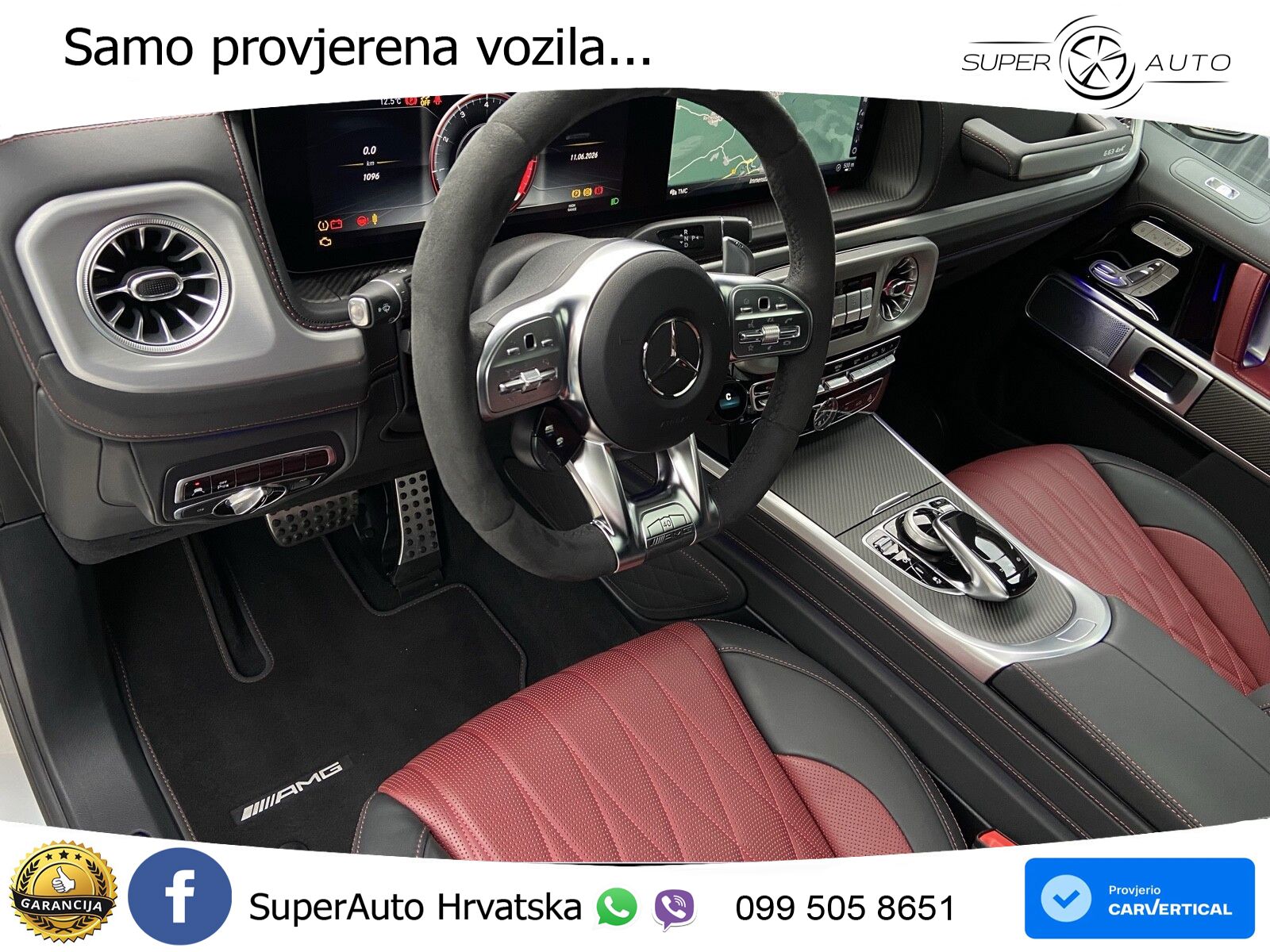Mercedes AMG G 63 Long V8 (585 KS) 4MATIC 9G-TRONIC AMG SPEEDSHIFT PLUS
