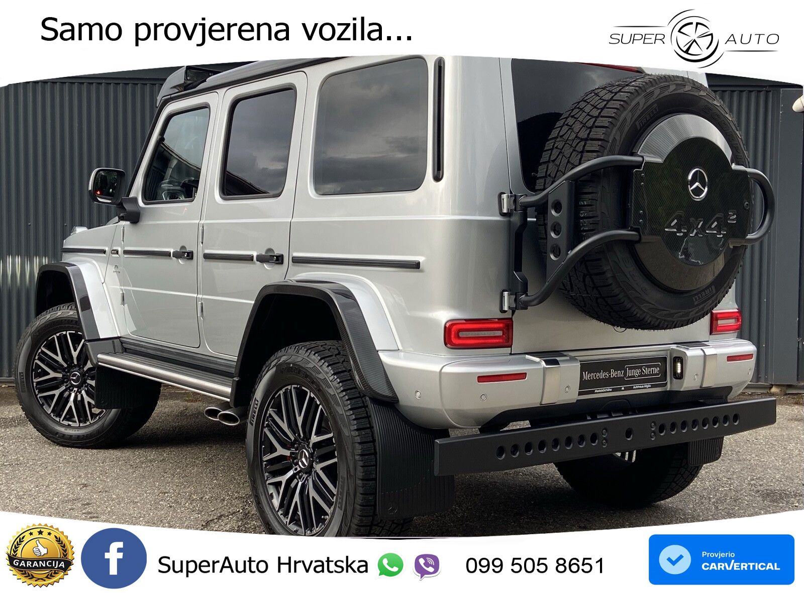 Mercedes AMG G 63 Long V8 (585 KS) 4MATIC 9G-TRONIC AMG SPEEDSHIFT PLUS