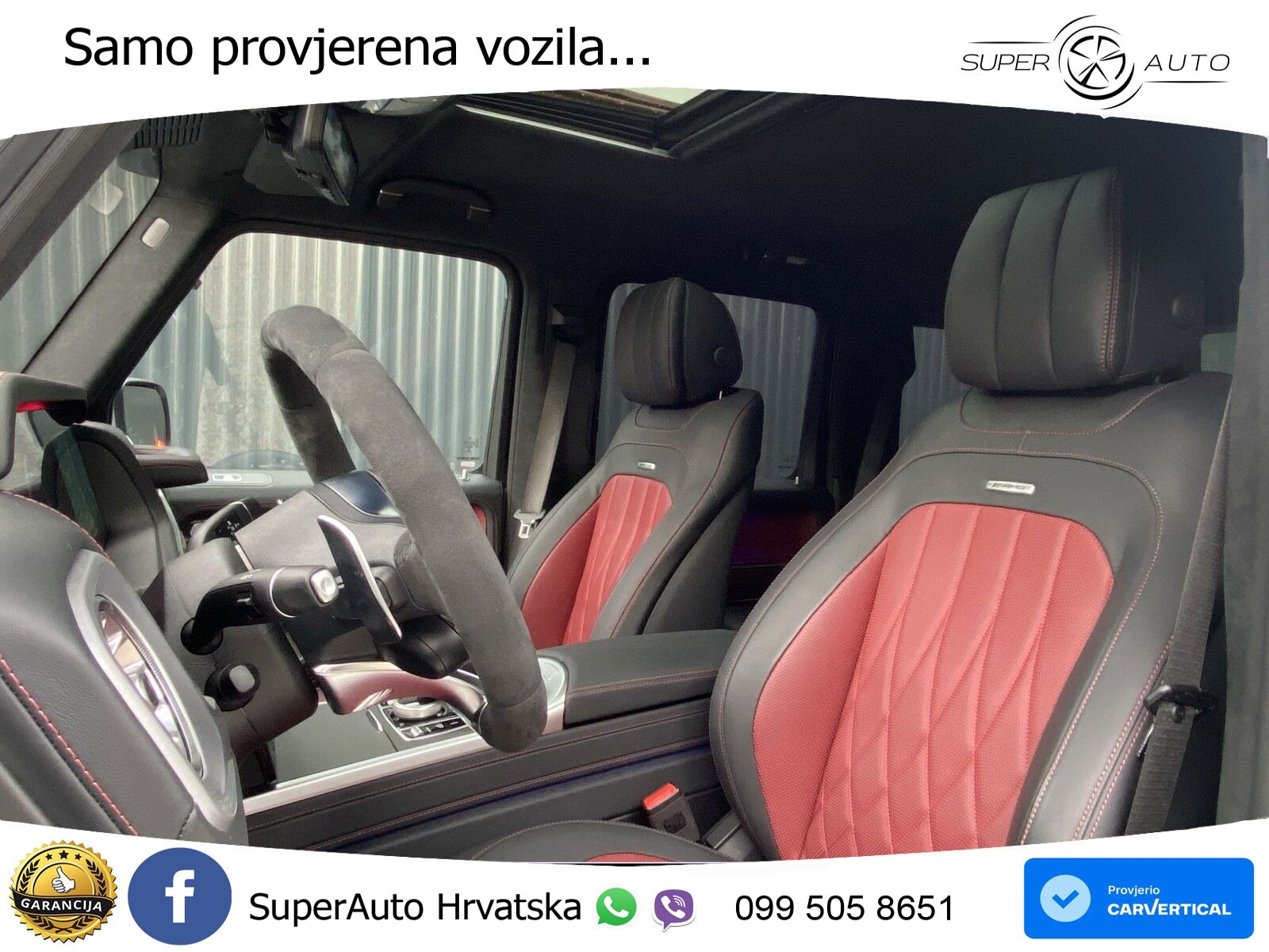 Mercedes AMG G 63 Long V8 (585 KS) 4MATIC 9G-TRONIC AMG SPEEDSHIFT PLUS