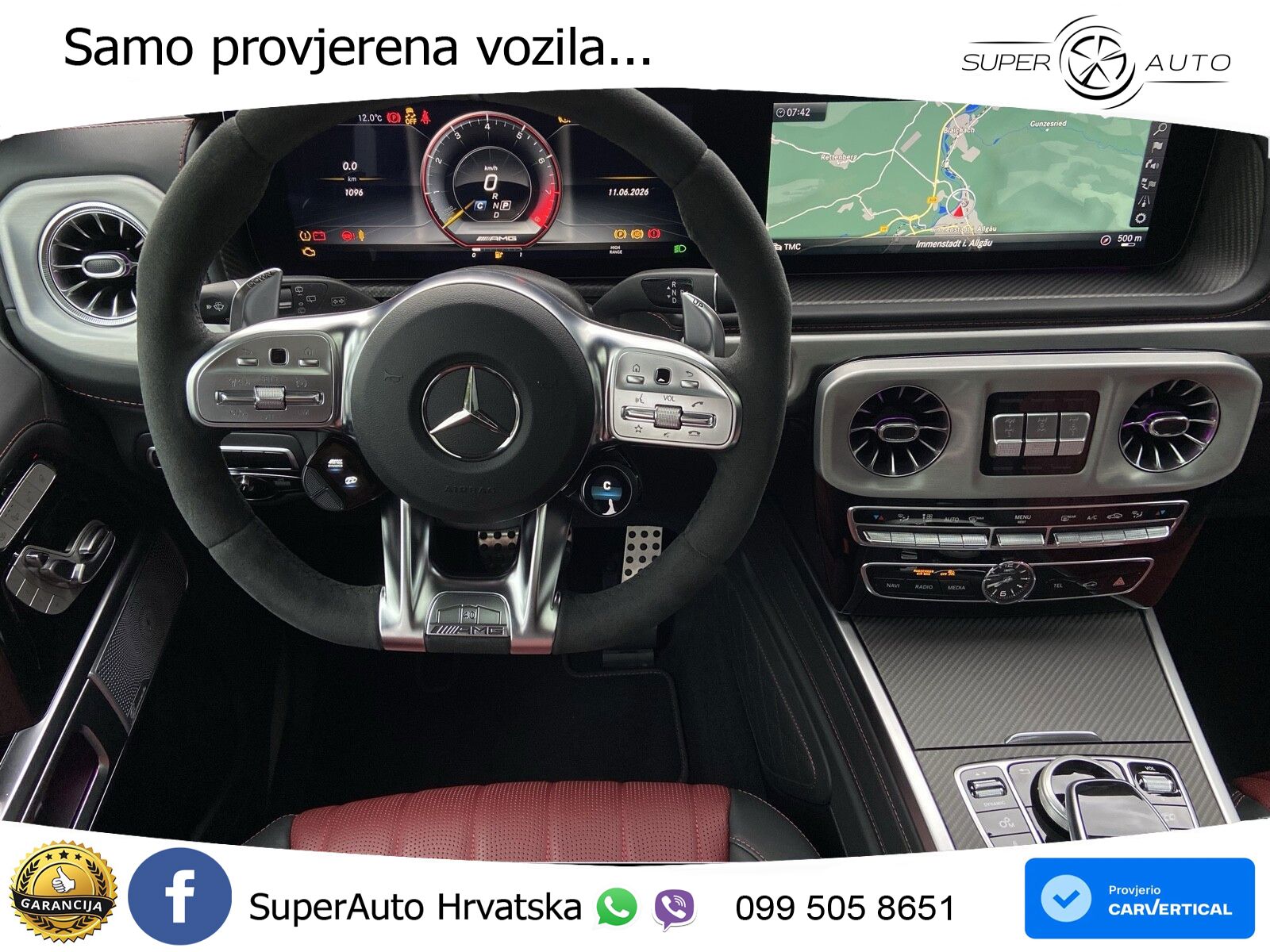 Mercedes AMG G 63 Long V8 (585 KS) 4MATIC 9G-TRONIC AMG SPEEDSHIFT PLUS