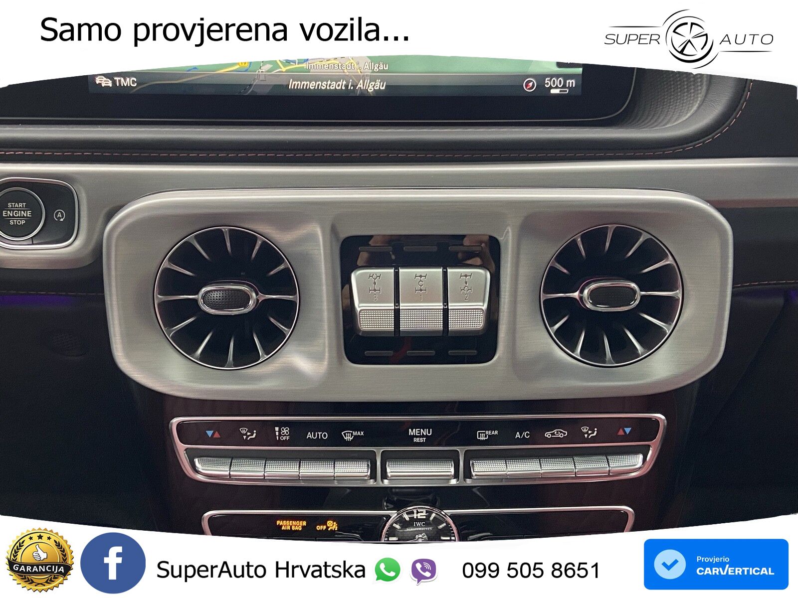 Mercedes AMG G 63 Long V8 (585 KS) 4MATIC 9G-TRONIC AMG SPEEDSHIFT PLUS