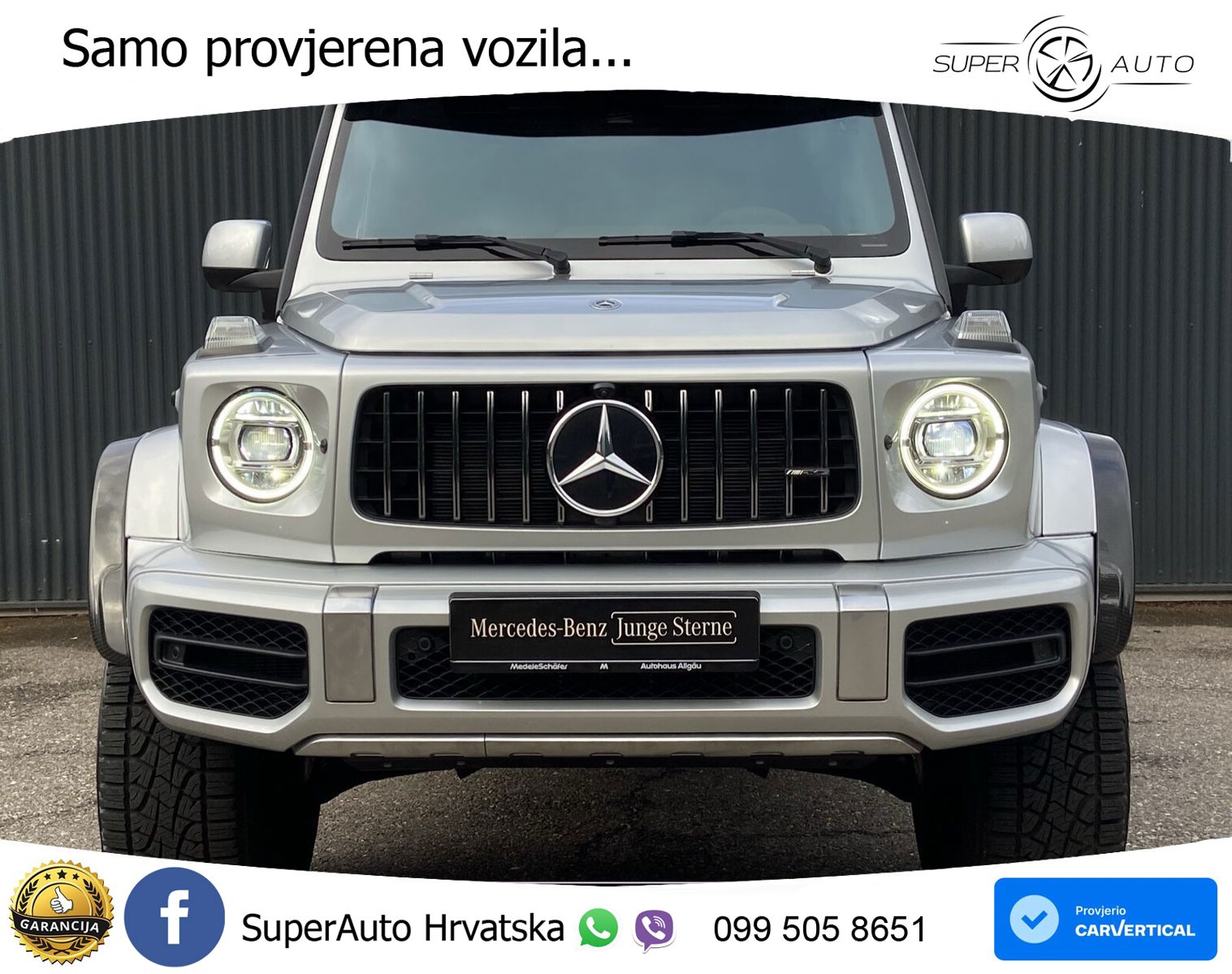 Mercedes AMG G 63 Long V8 (585 KS) 4MATIC 9G-TRONIC AMG SPEEDSHIFT PLUS