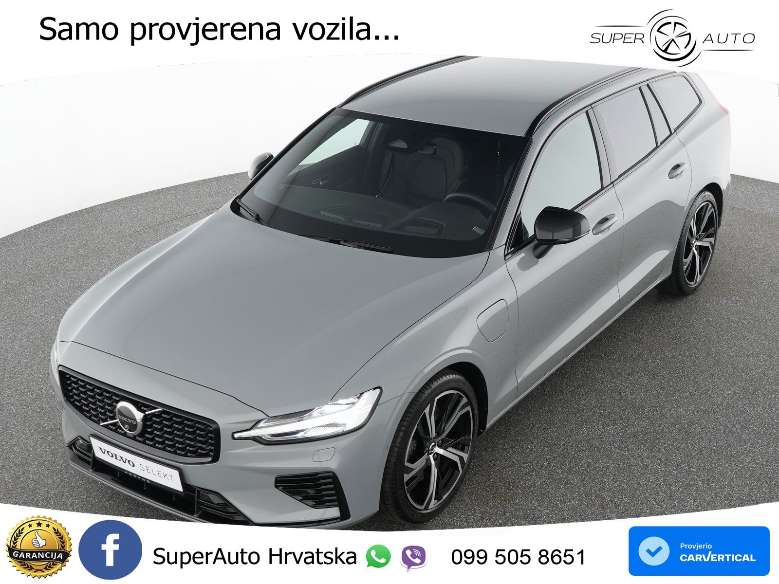 Volvo V60 2.0 T8 AWD Geartronic LED+GR SJED+ACC