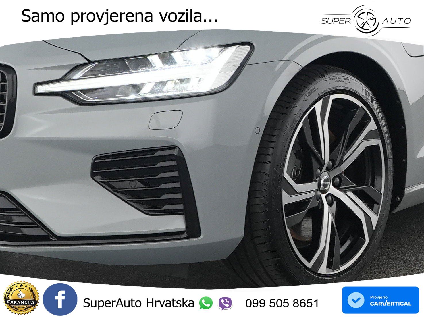 Volvo V60 2.0 T8 AWD Geartronic LED+GR SJED+ACC