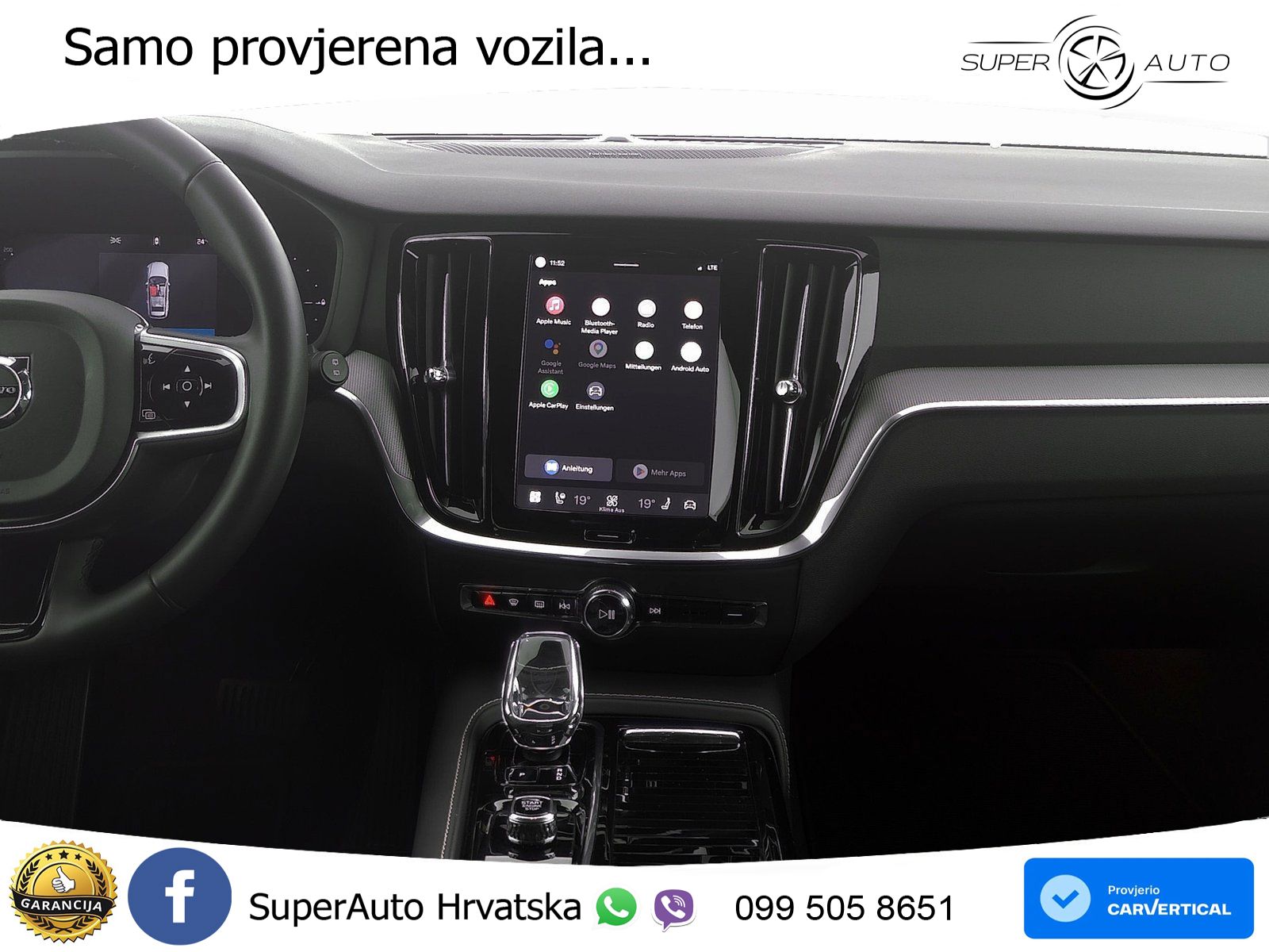 Volvo V60 2.0 T8 AWD Geartronic LED+GR SJED+ACC