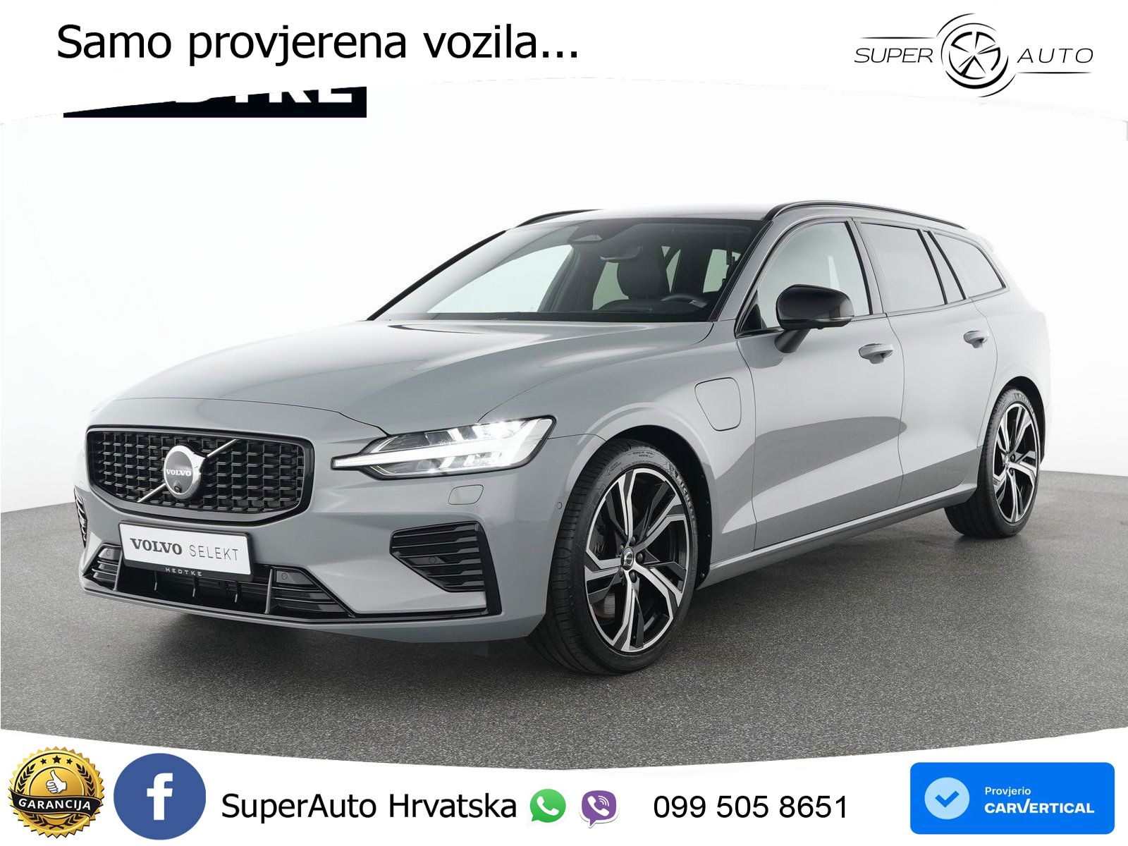 Volvo V60 2.0 T8 AWD Geartronic LED+GR SJED+ACC