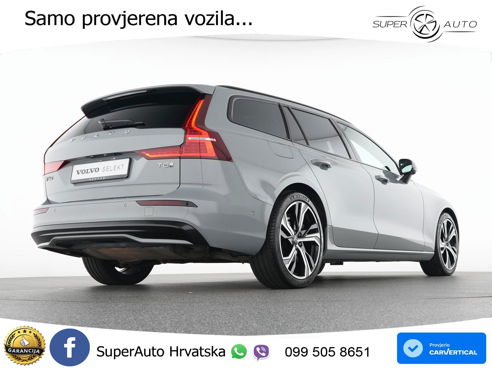 Volvo V60 2.0 T8 AWD Geartronic LED+GR SJED+ACC