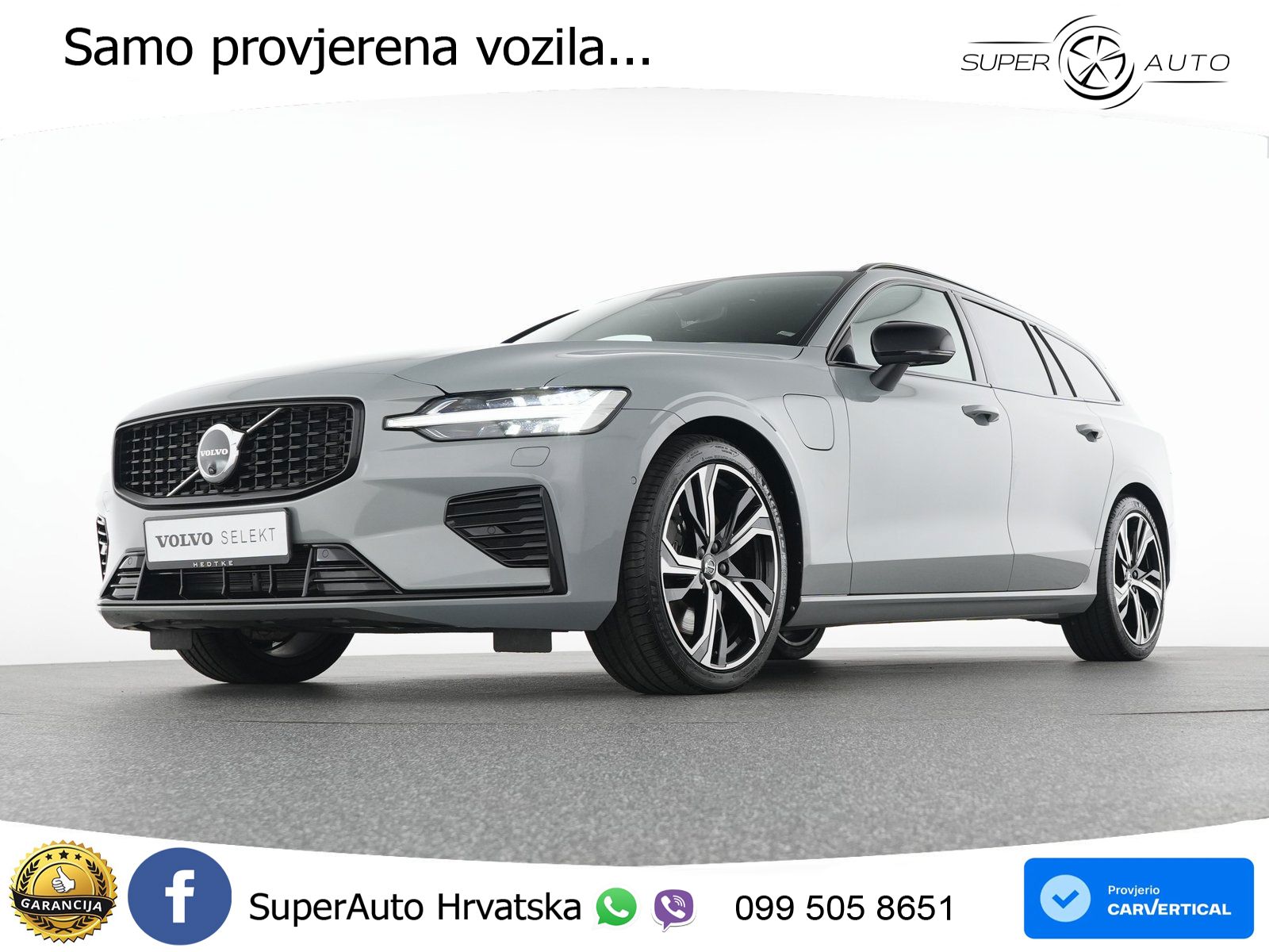 Volvo V60 2.0 T8 AWD Geartronic LED+GR SJED+ACC