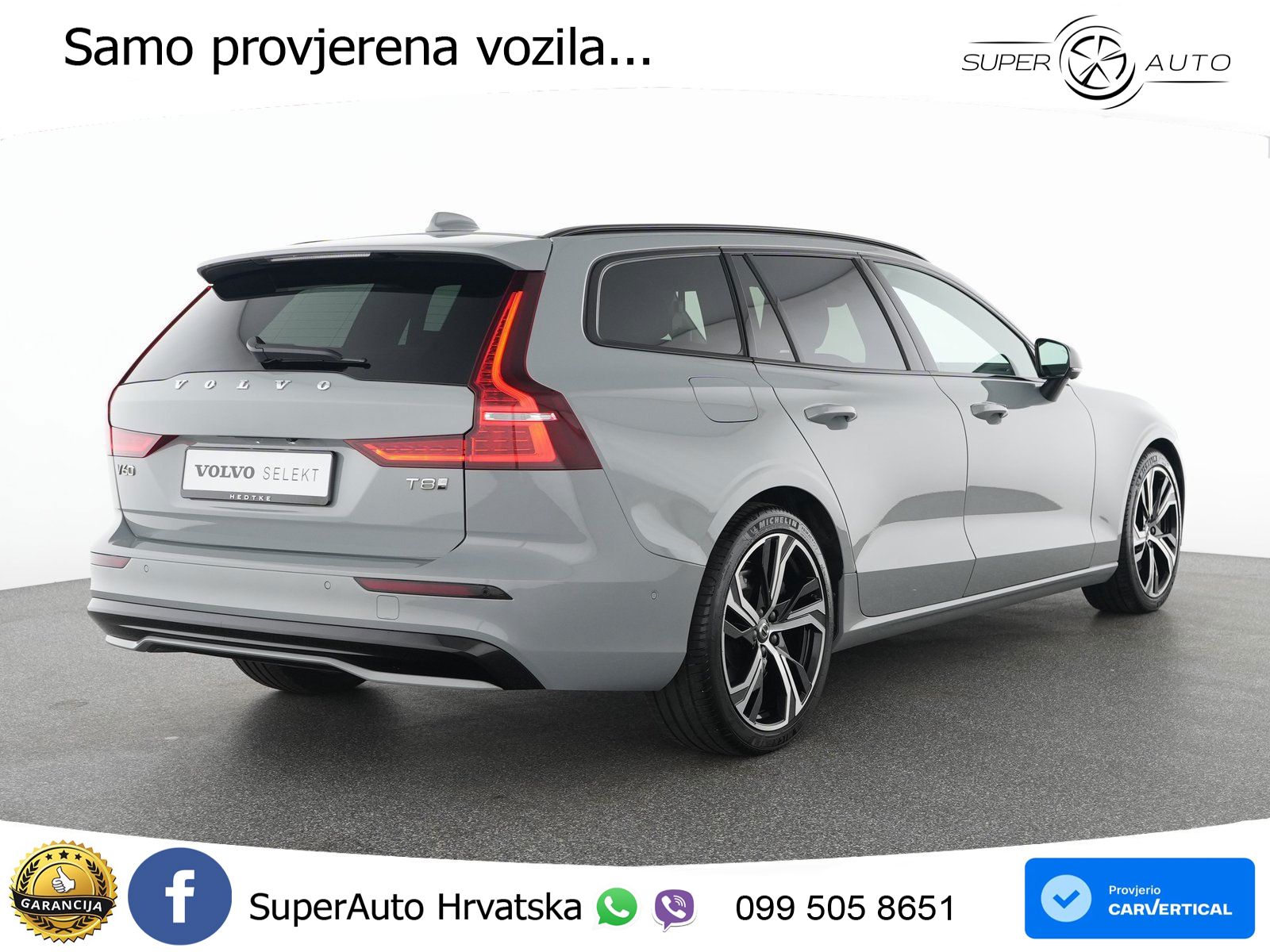 Volvo V60 2.0 T8 AWD Geartronic LED+GR SJED+ACC