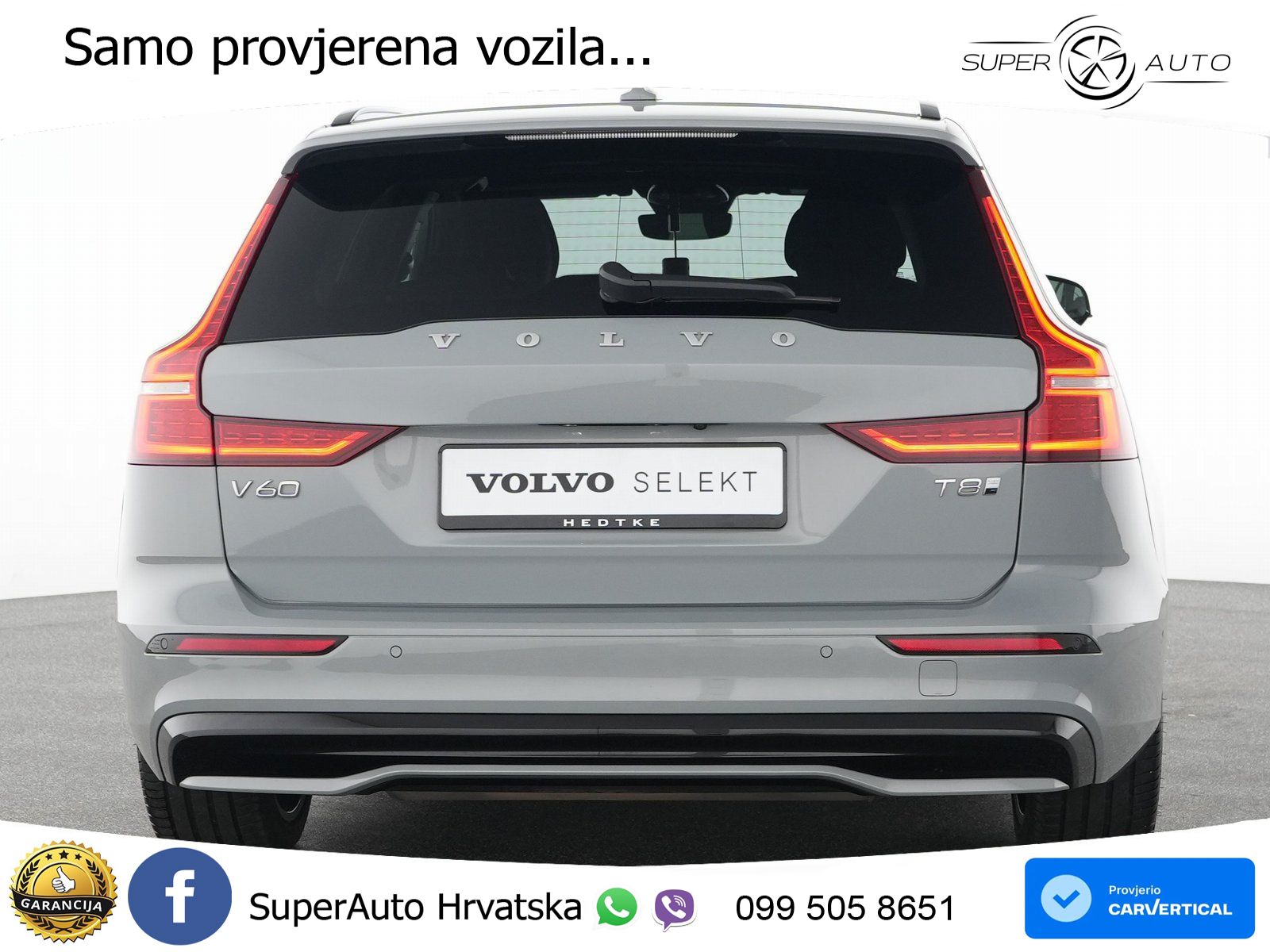Volvo V60 2.0 T8 AWD Geartronic LED+GR SJED+ACC