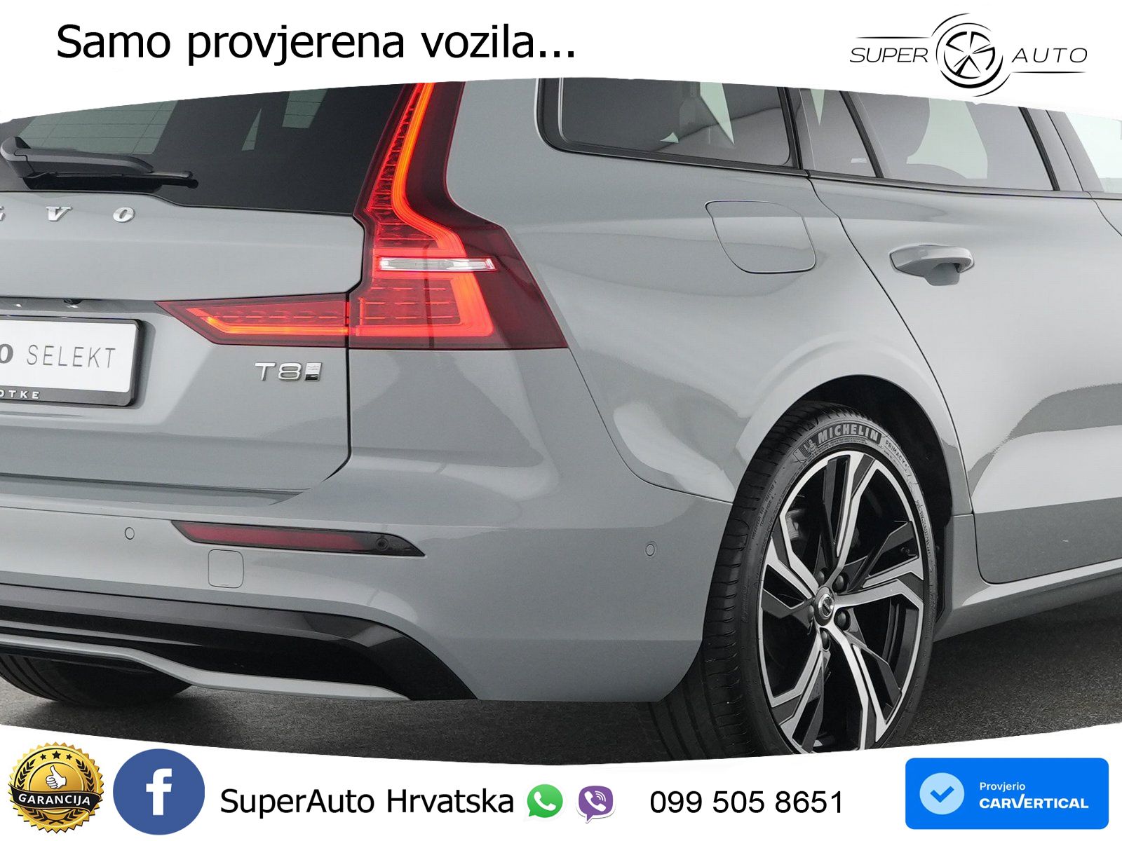 Volvo V60 2.0 T8 AWD Geartronic LED+GR SJED+ACC