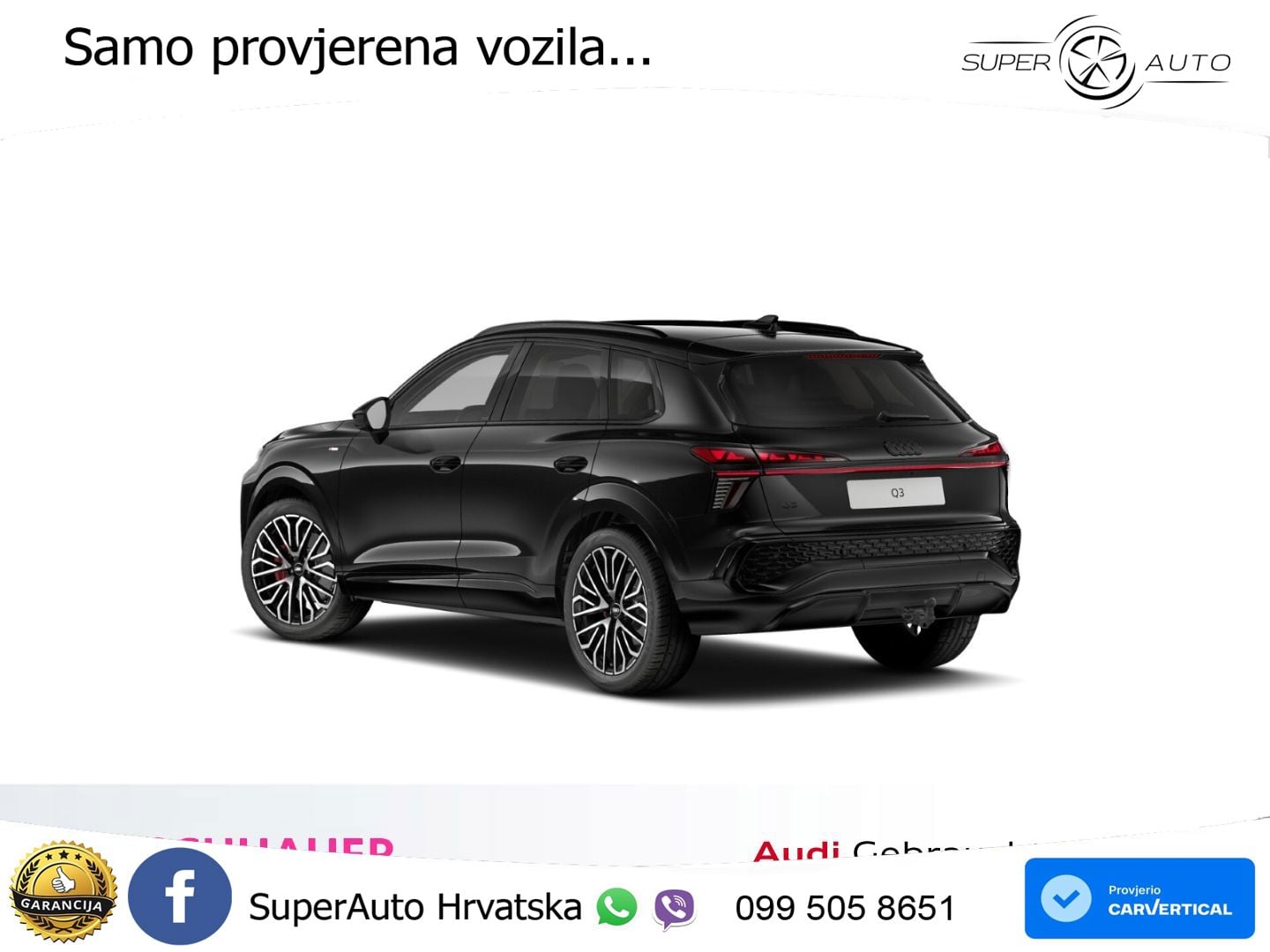 Audi Q3 2.0 TDI (150 KS) S tronic S line LED+GR SJED+ACC