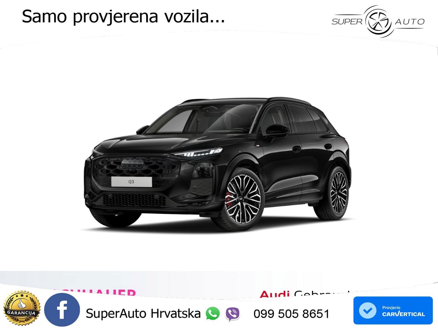Audi Q3 2.0 TDI (150 KS) S tronic S line LED+GR SJED+ACC