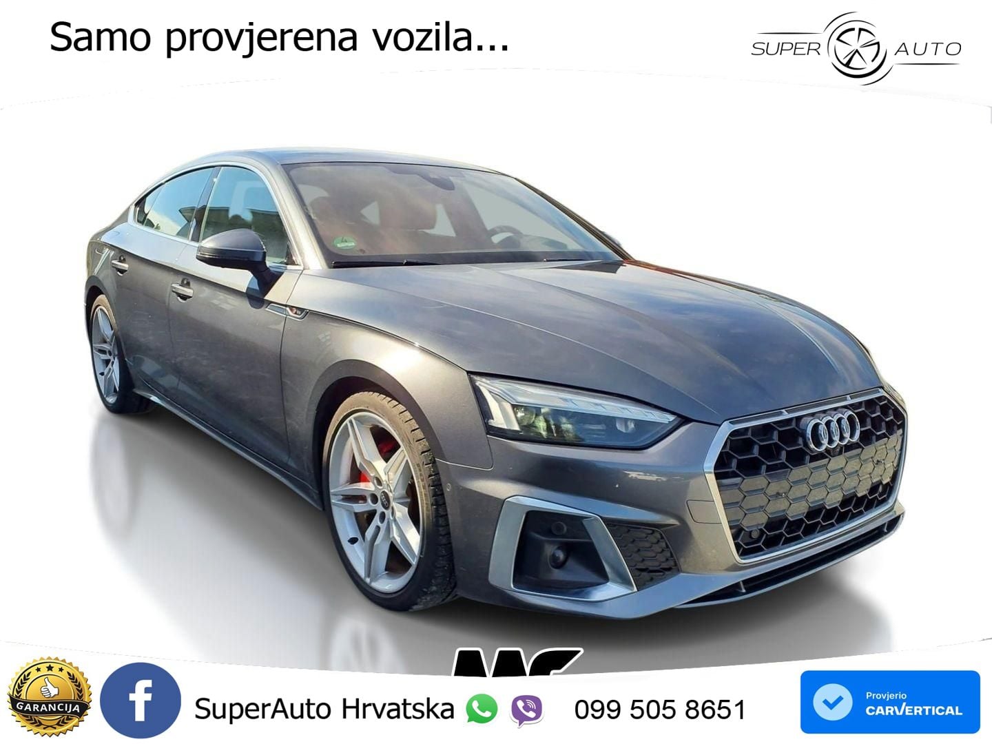 Audi A5 Sportback 40 TDI (204 KS) S tronic S line LED+GR SJED+ACC