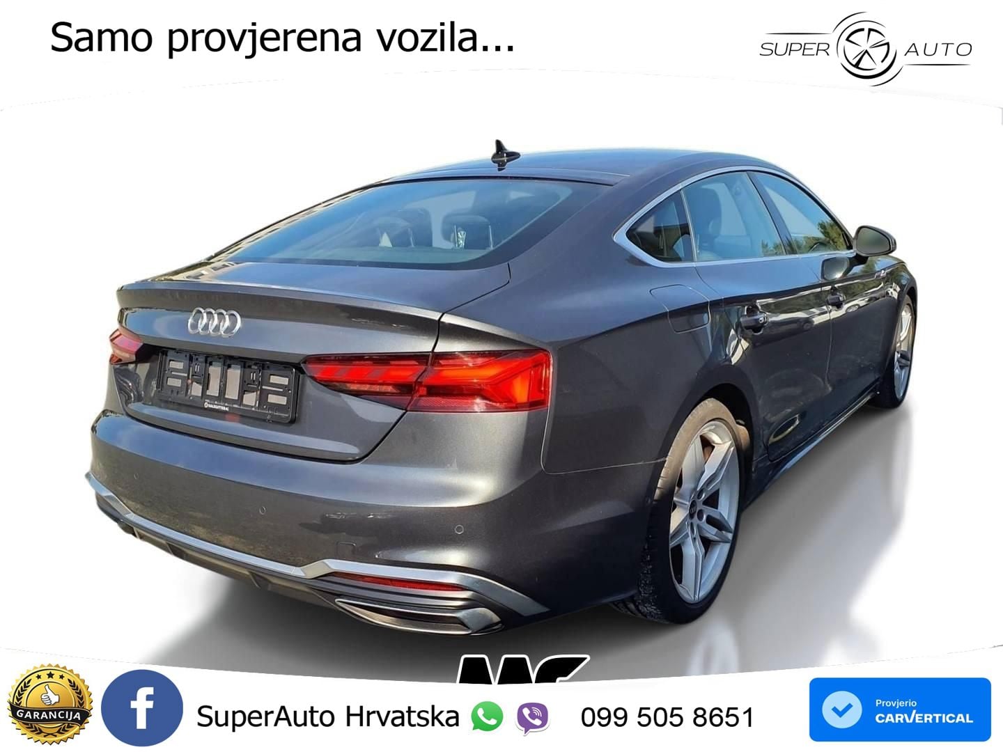 Audi A5 Sportback 40 TDI (204 KS) S tronic S line LED+GR SJED+ACC