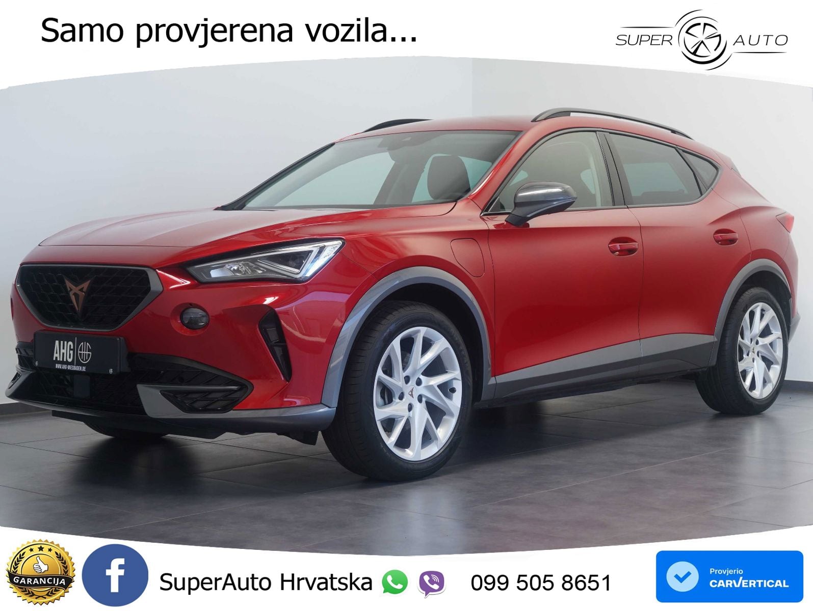 Cupra Formentor 1.4 TSI (204 KS) e-Hybrid DSG LED+ACC