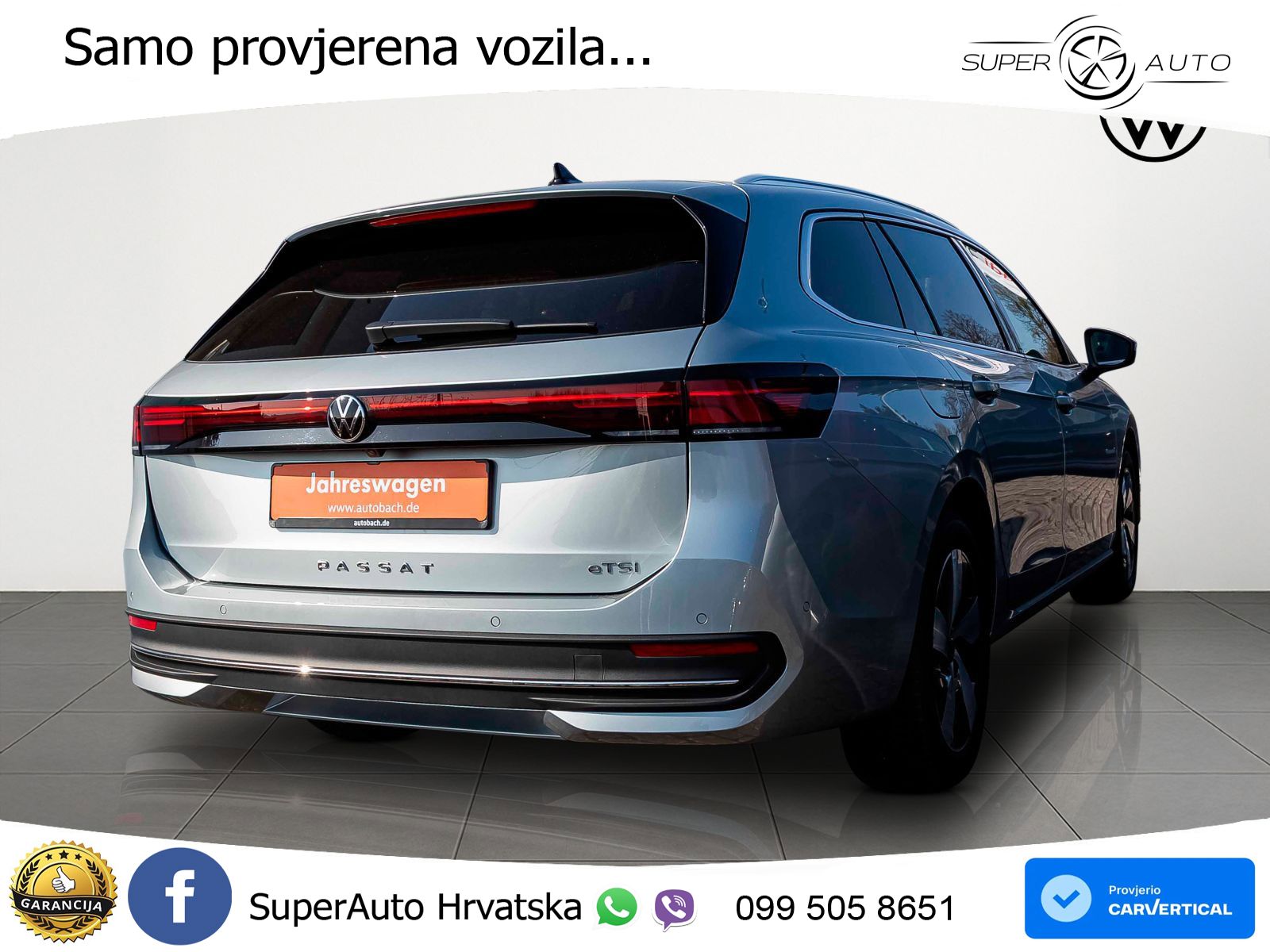 Volkswagen Passat Variant 1.5 eTSI (150 KS) DSG Business LED+GR SJED+ACC