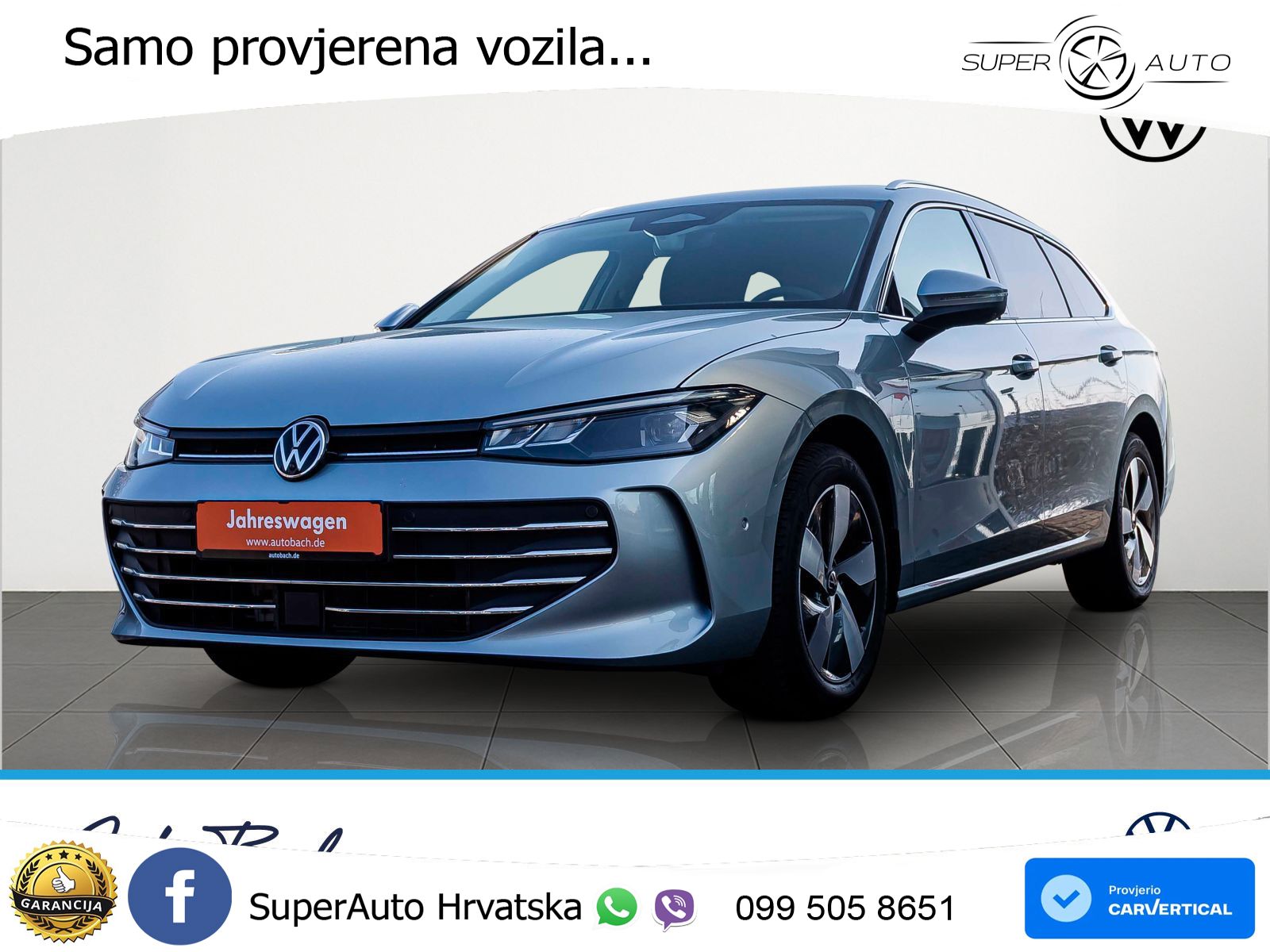 Volkswagen Passat Variant 1.5 eTSI (150 KS) DSG Business LED+GR SJED+ACC