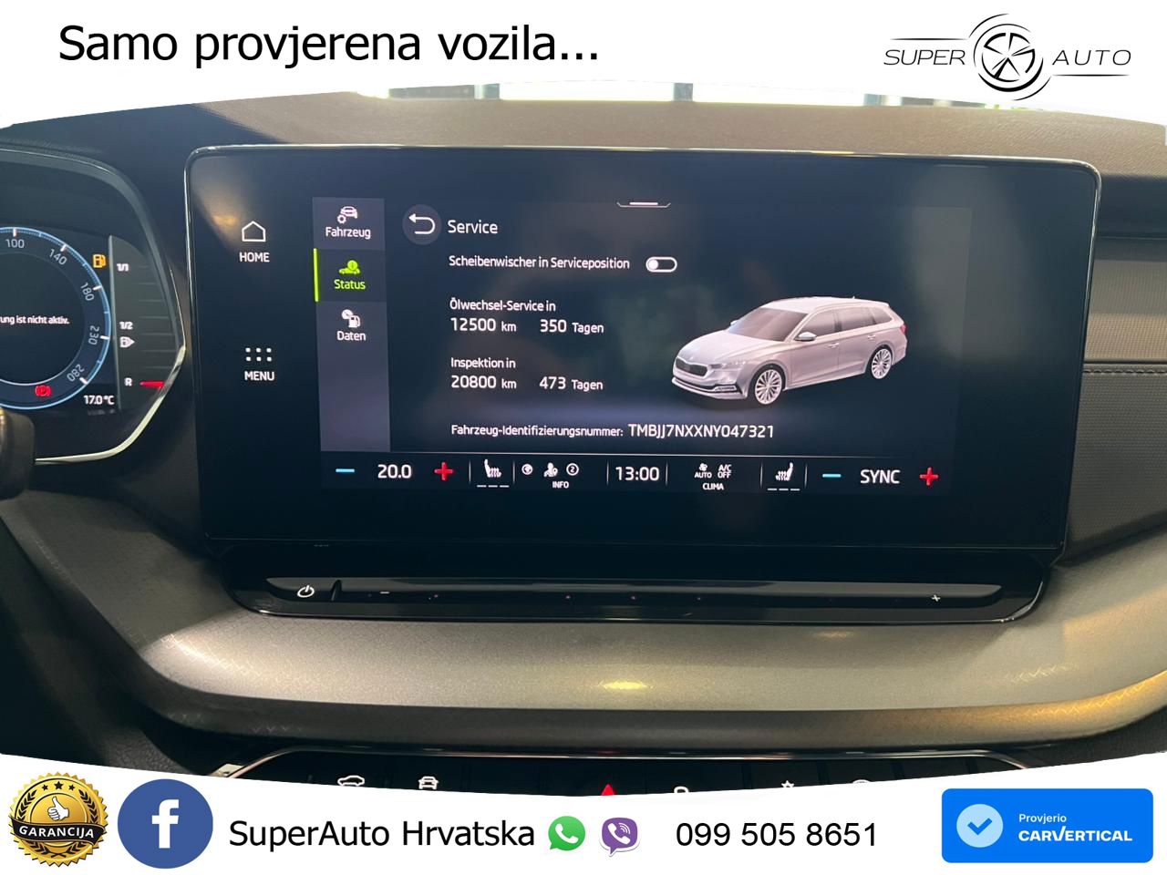 Škoda Octavia Combi 2.0 TDI (150 KS) DSG LED+GR SJED+ACC