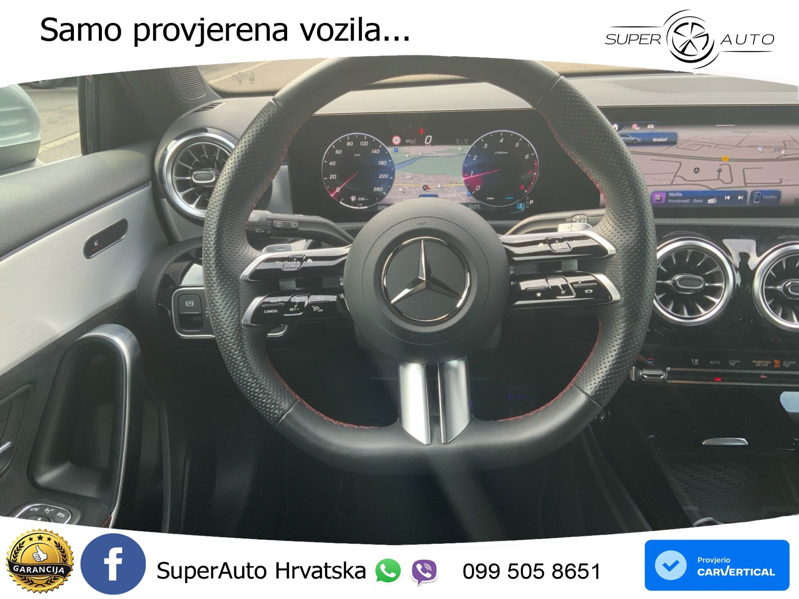 Mercedes-Benz A 200 7G-DCT AMG LED+GR SJED+ACC