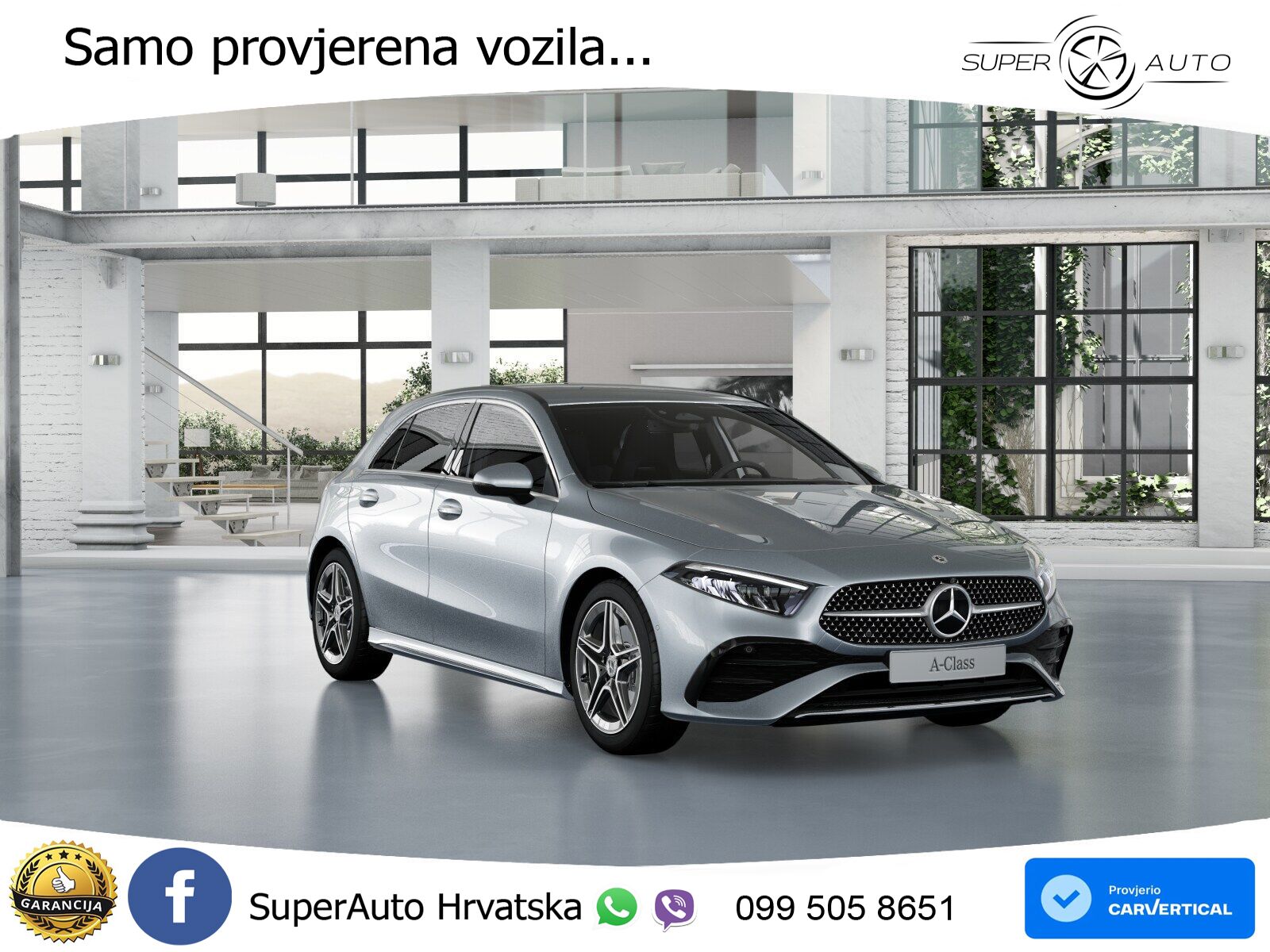 Mercedes-Benz A 200 7G-DCT AMG LED+GR SJED+ACC