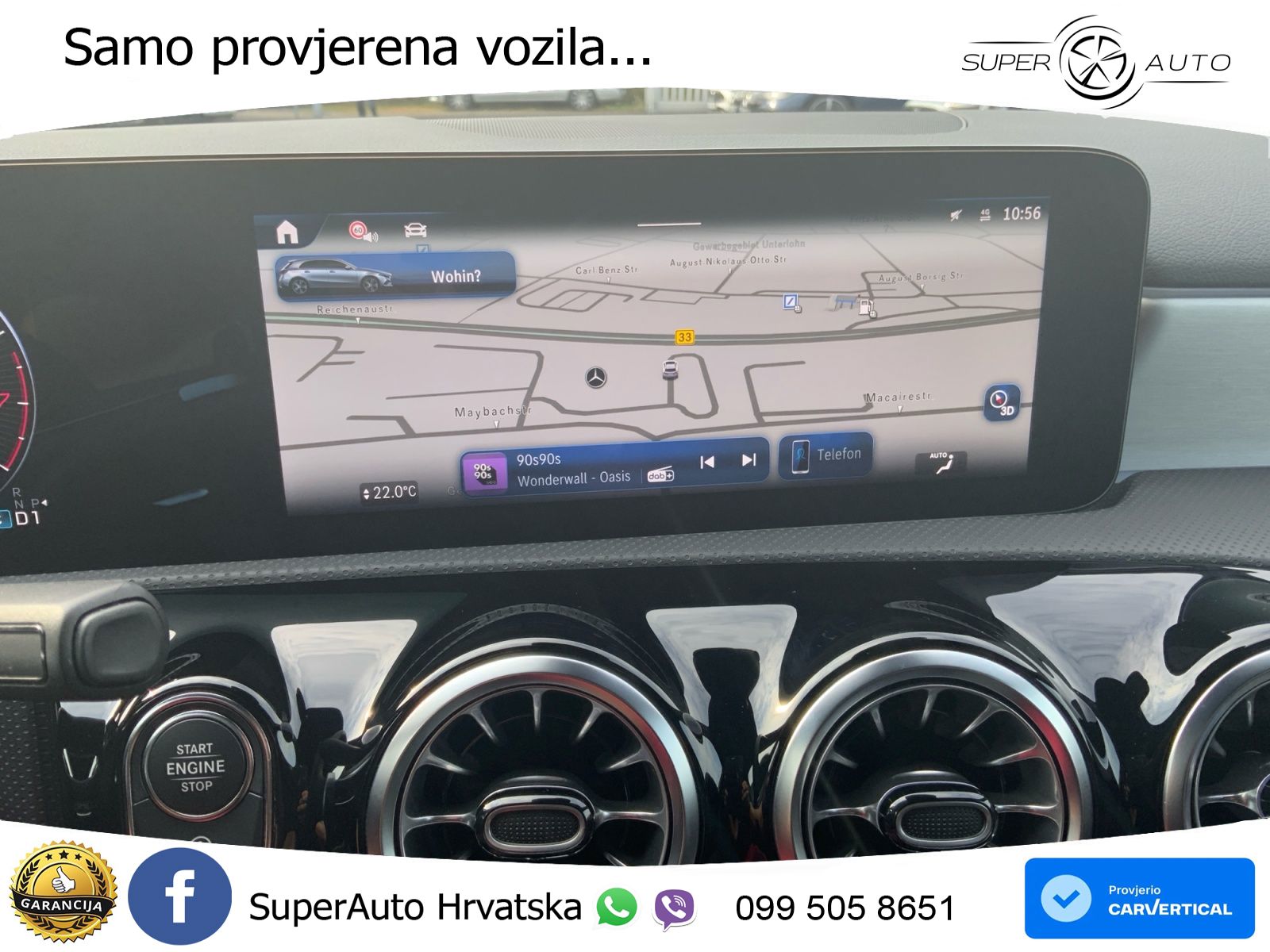 Mercedes-Benz A 200 7G-DCT AMG LED+GR SJED+ACC