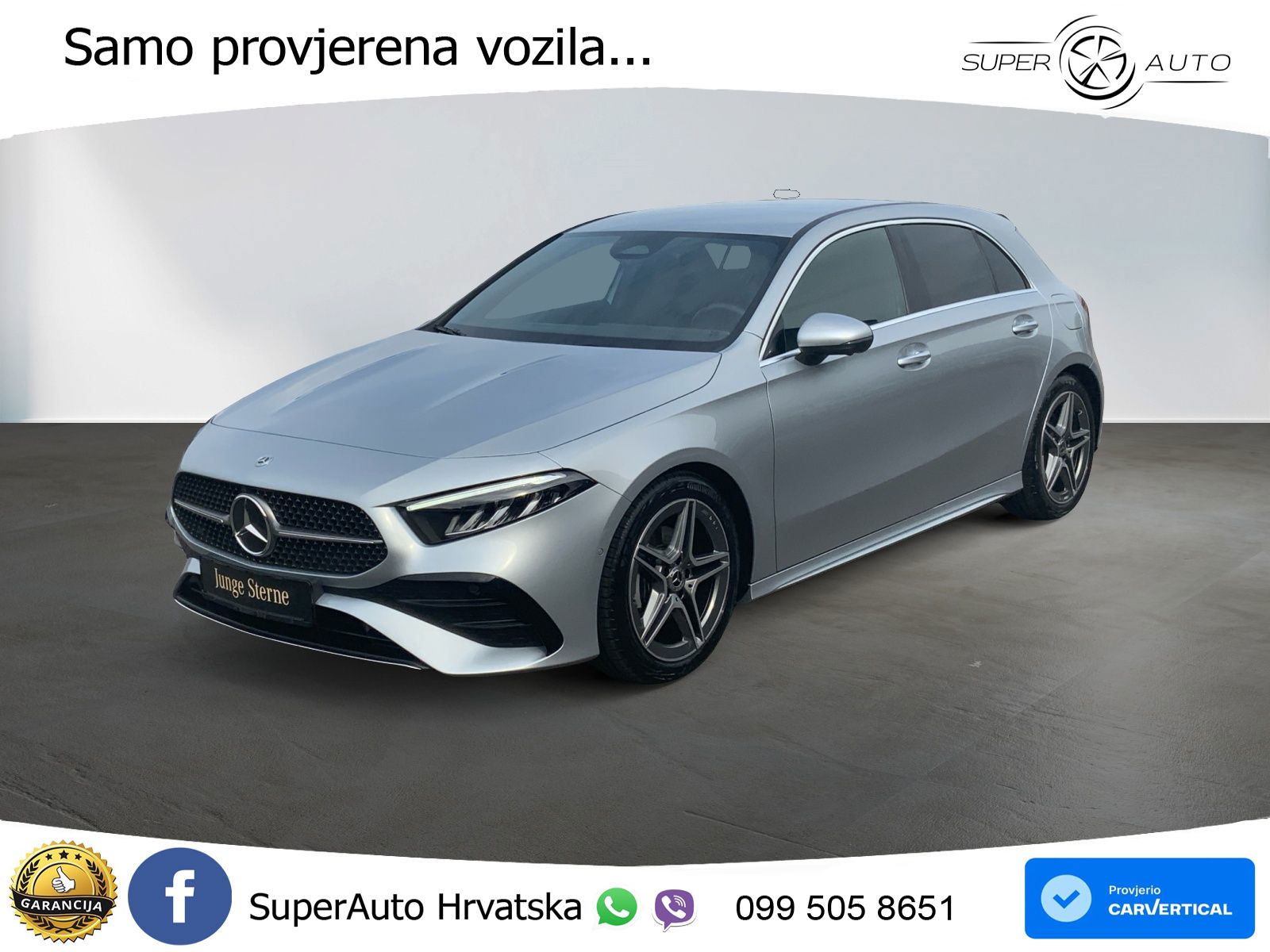 Mercedes-Benz A 200 7G-DCT AMG LED+GR SJED+ACC