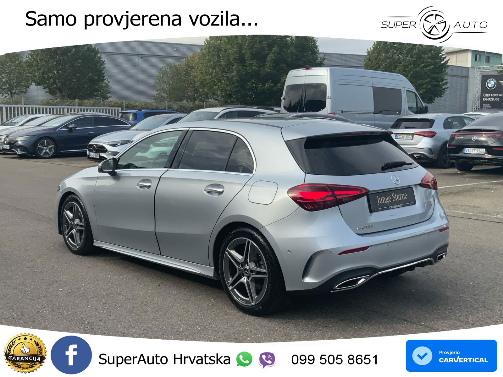 Mercedes-Benz A 200 7G-DCT AMG LED+GR SJED+ACC