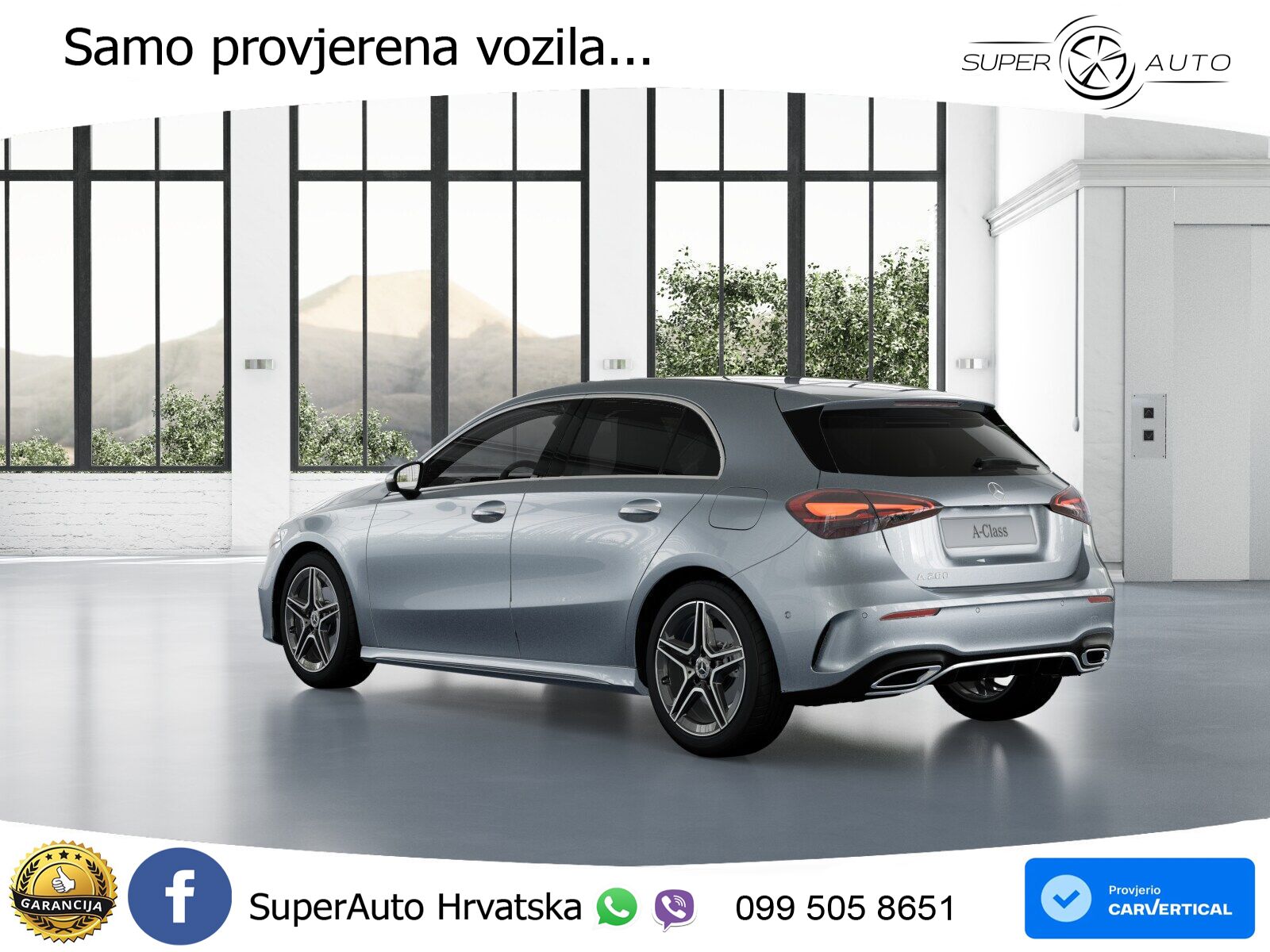 Mercedes-Benz A 200 7G-DCT AMG LED+GR SJED+ACC