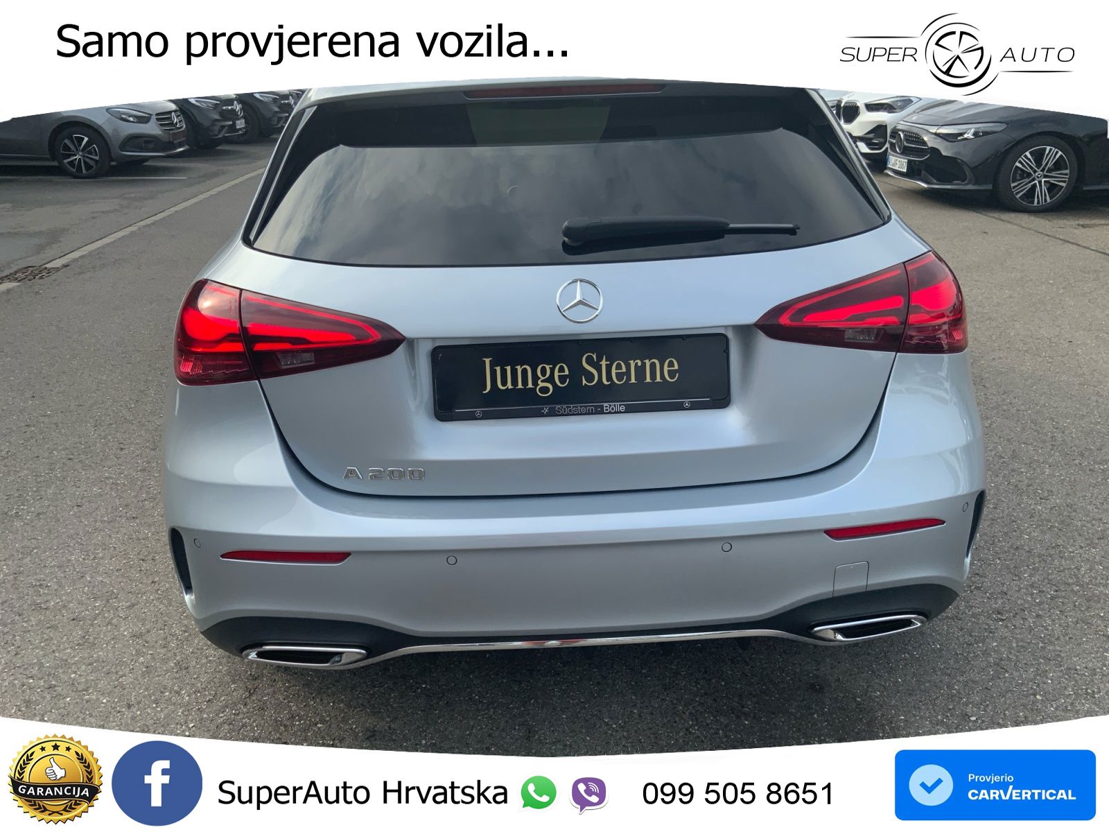 Mercedes-Benz A 200 7G-DCT AMG LED+GR SJED+ACC