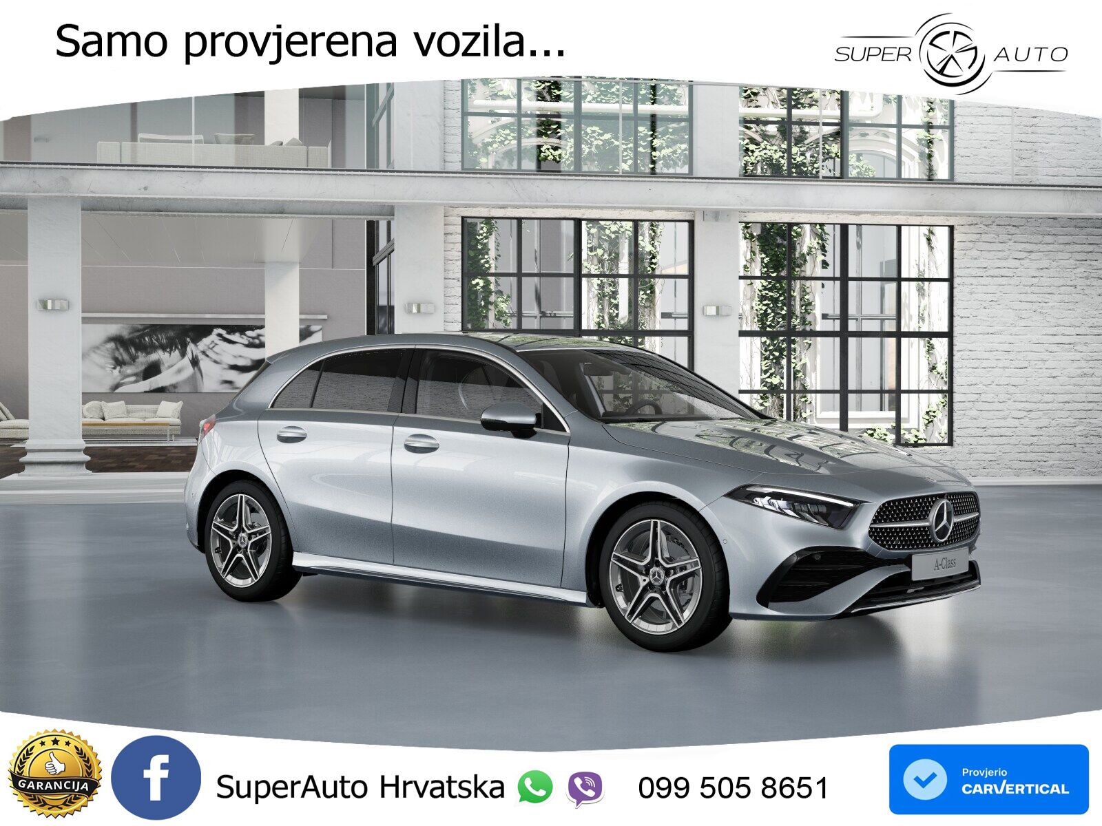 Mercedes-Benz A 200 7G-DCT AMG LED+GR SJED+ACC