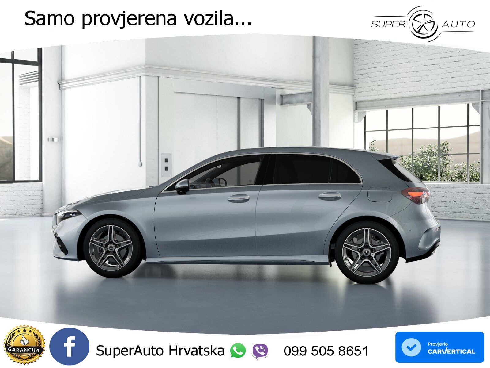 Mercedes-Benz A 200 7G-DCT AMG LED+GR SJED+ACC