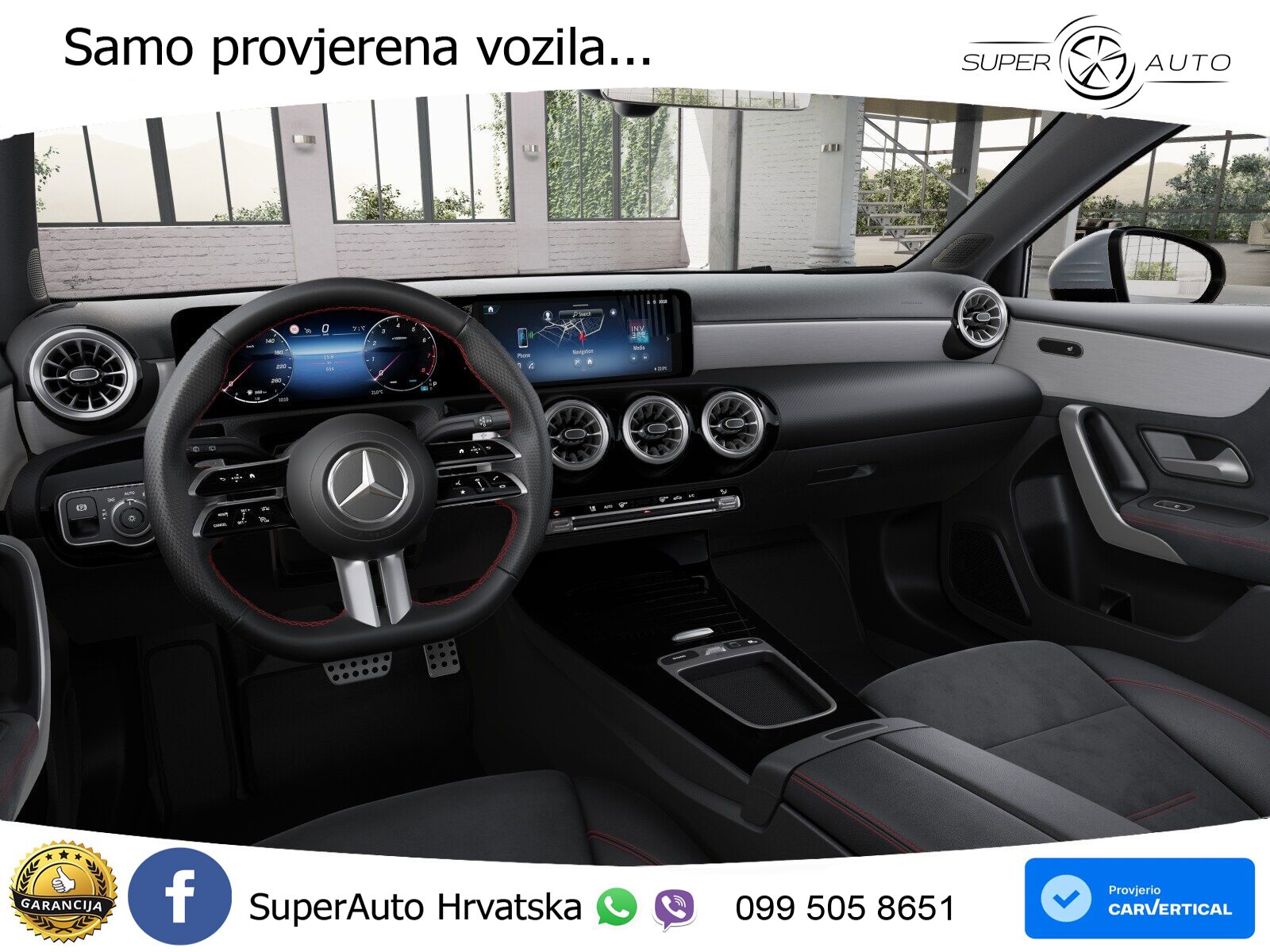 Mercedes-Benz A 200 7G-DCT AMG LED+GR SJED+ACC