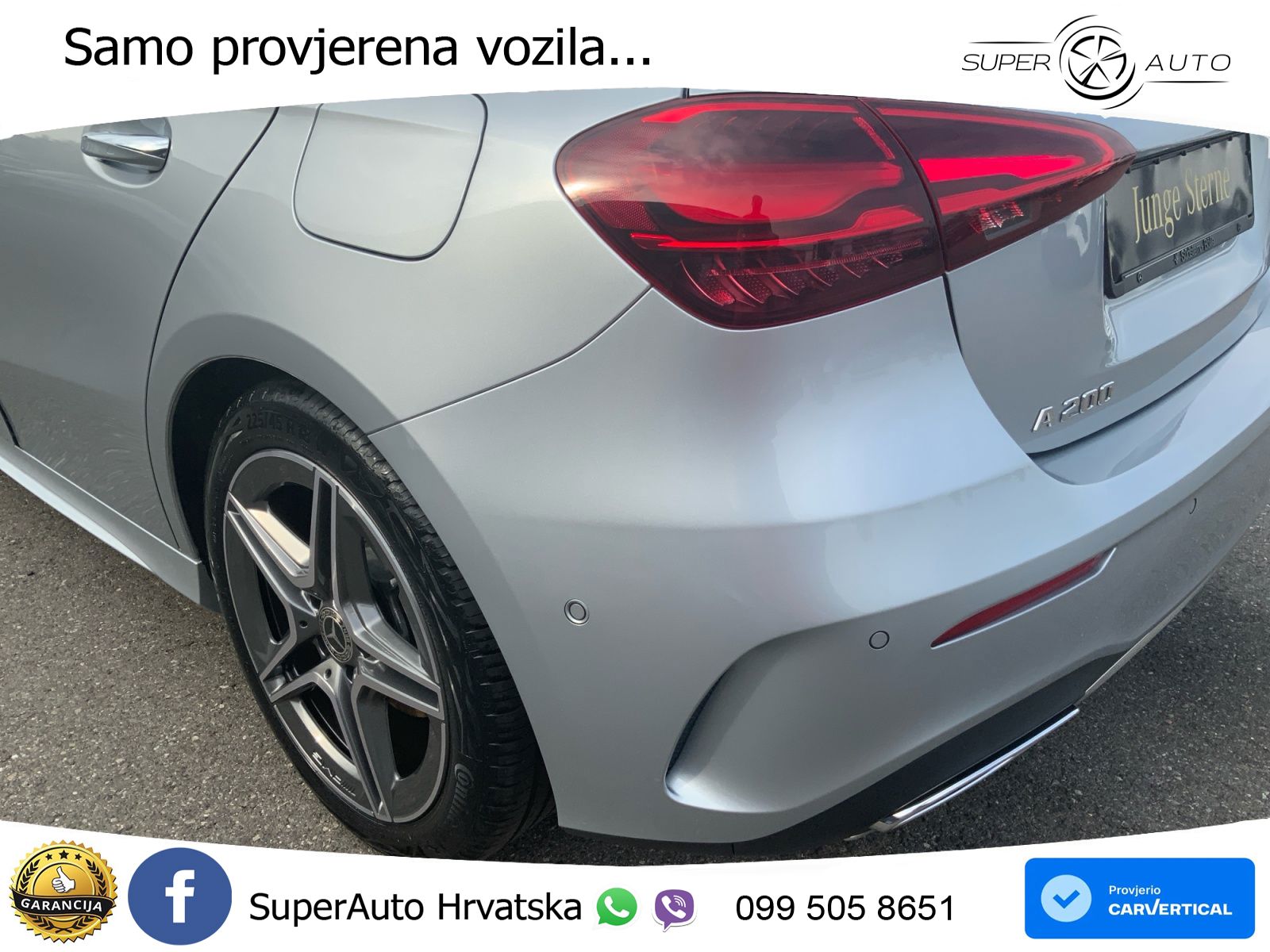 Mercedes-Benz A 200 7G-DCT AMG LED+GR SJED+ACC