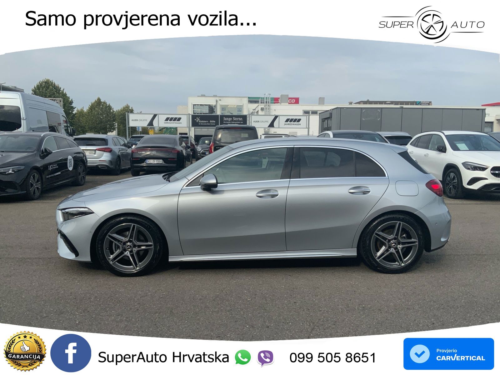 Mercedes-Benz A 200 7G-DCT AMG LED+GR SJED+ACC