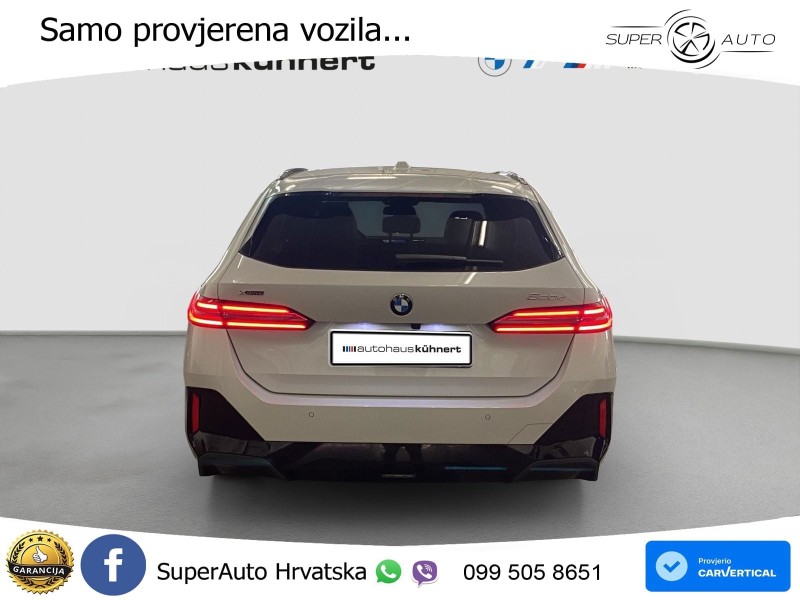 BMW 520d Touring (197 KS) xDrive Steptronic M Sport LED+GR SJED+ACC