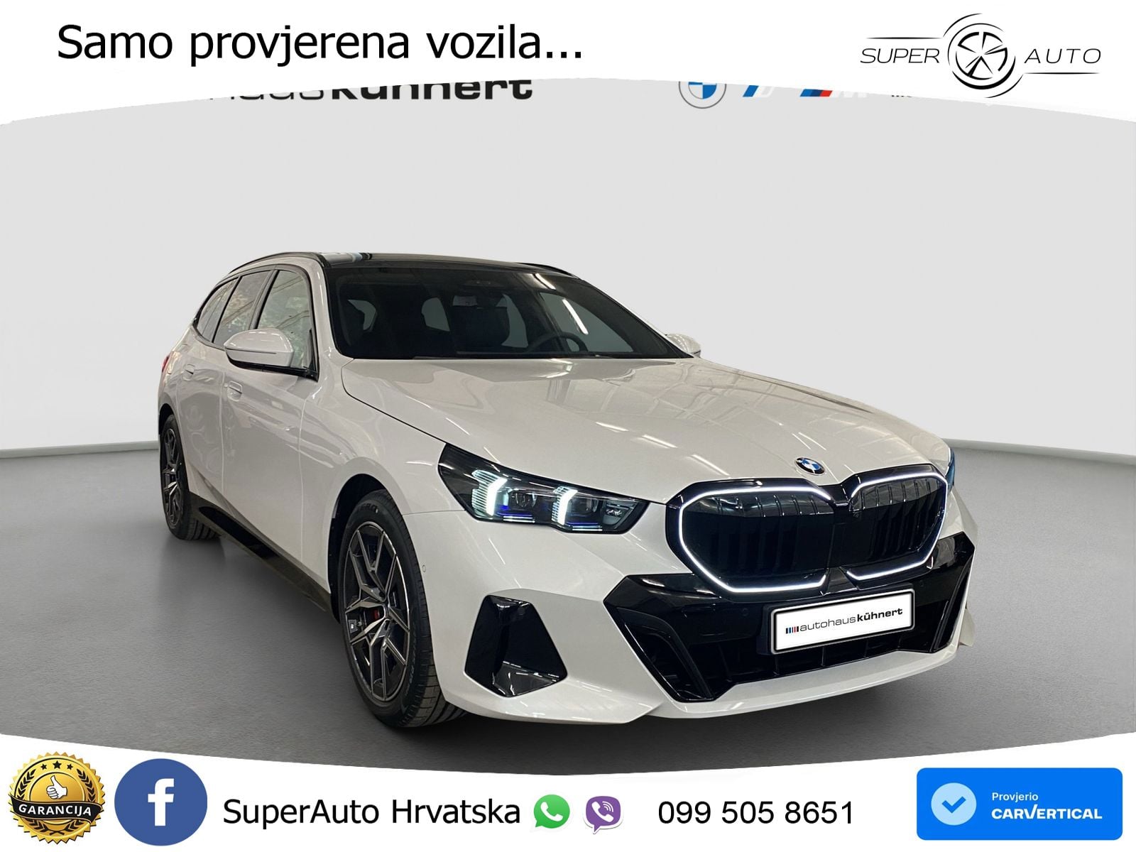 BMW 520d Touring (197 KS) xDrive Steptronic M Sport LED+GR SJED+ACC