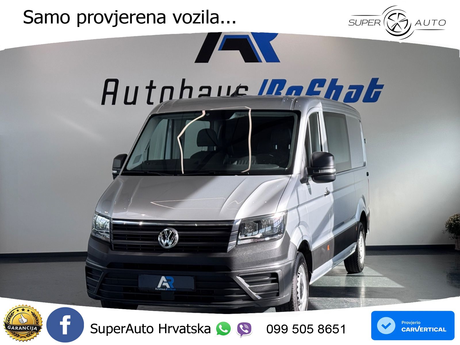 Volkswagen Crafter Kasten 35 PLUS mittellang FWD 5-Sitzer 140 KS
