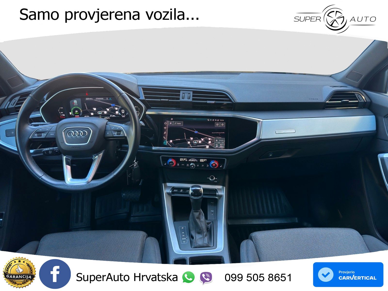 Audi Q3 45 TFSIe (245 KS) S tronic LED+GR SJED+ACC