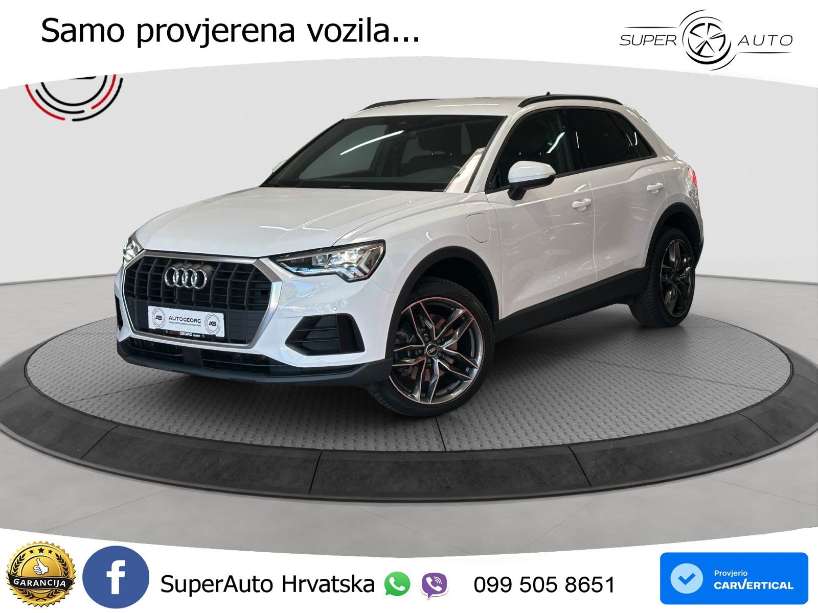 Audi Q3 45 TFSIe (245 KS) S tronic LED+GR SJED+ACC