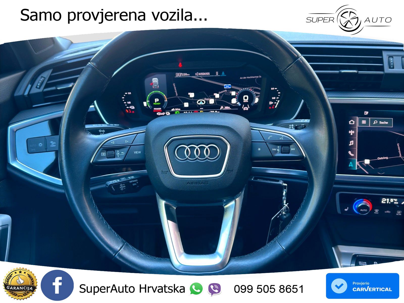 Audi Q3 45 TFSIe (245 KS) S tronic LED+GR SJED+ACC