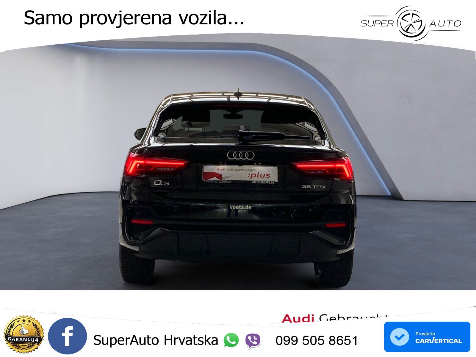 Audi Q3 II Sportback 35 TFSI (150 KS) S tronic S line LED+GR SJED+ACC