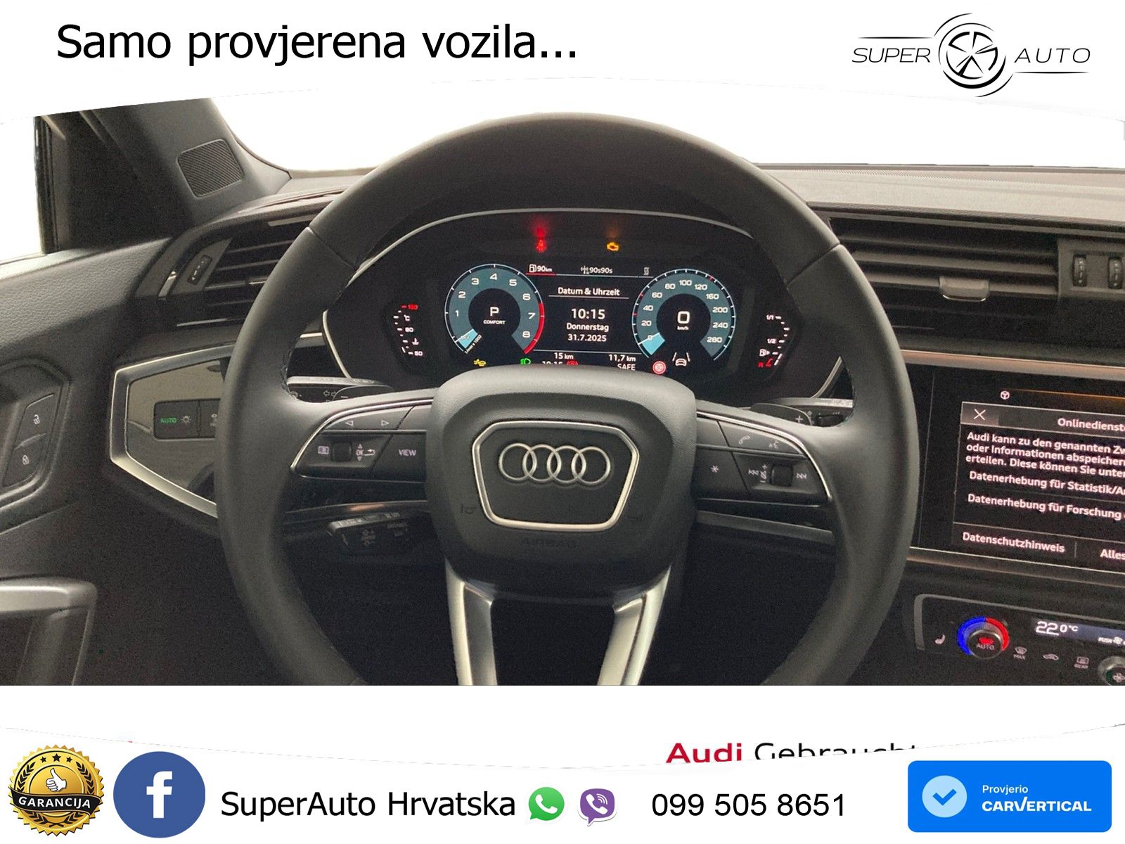 Audi Q3 II Sportback 35 TFSI (150 KS) S tronic S line LED+GR SJED+ACC