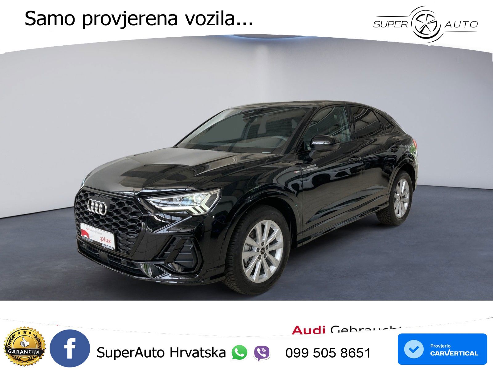 Audi Q3 II Sportback 35 TFSI (150 KS) S tronic S line LED+GR SJED+ACC