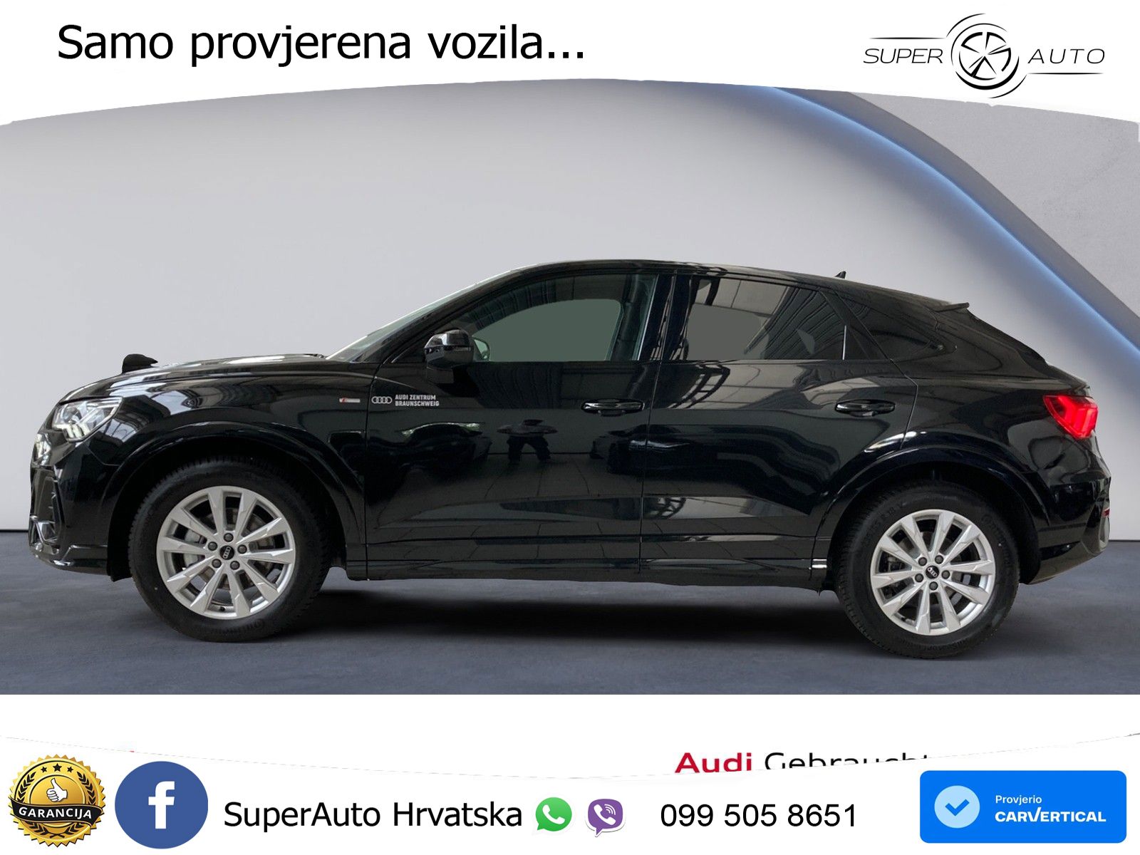 Audi Q3 II Sportback 35 TFSI (150 KS) S tronic S line LED+GR SJED+ACC