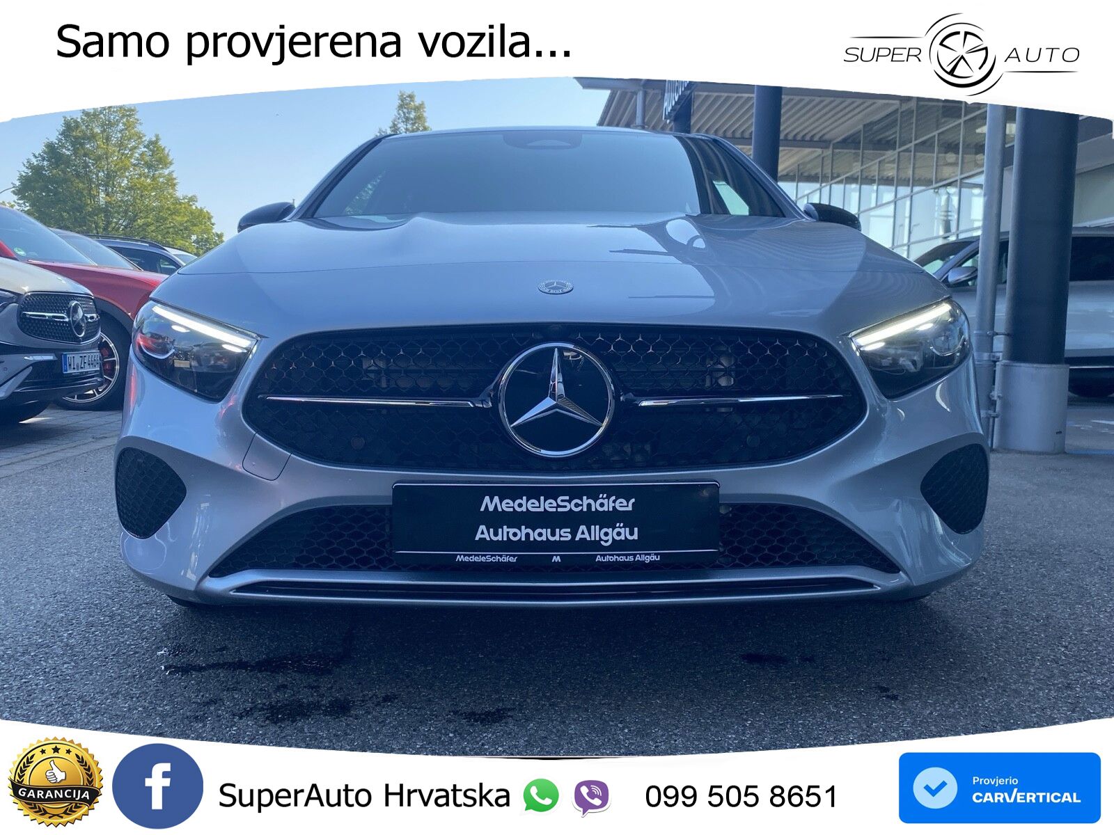 Mercedes-Benz A 200 7G-DCT LED+GR SJED+ACC