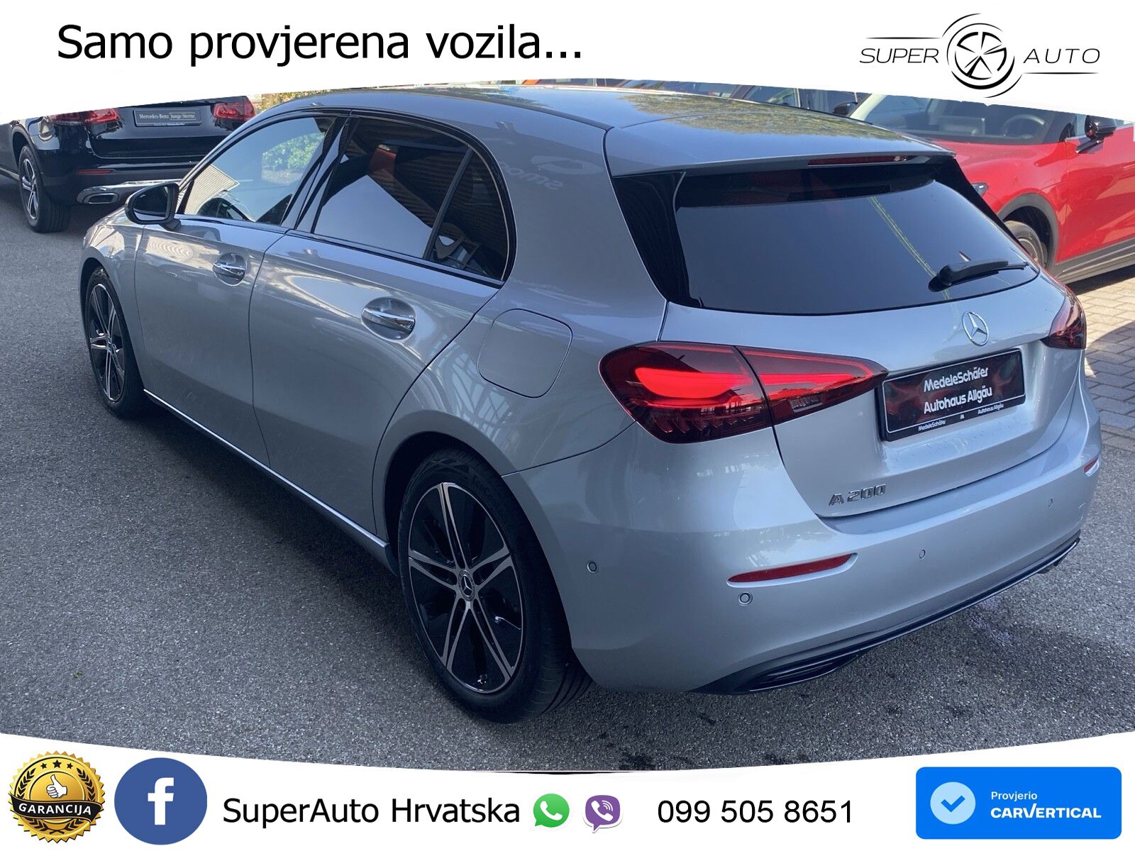 Mercedes-Benz A 200 7G-DCT LED+GR SJED+ACC