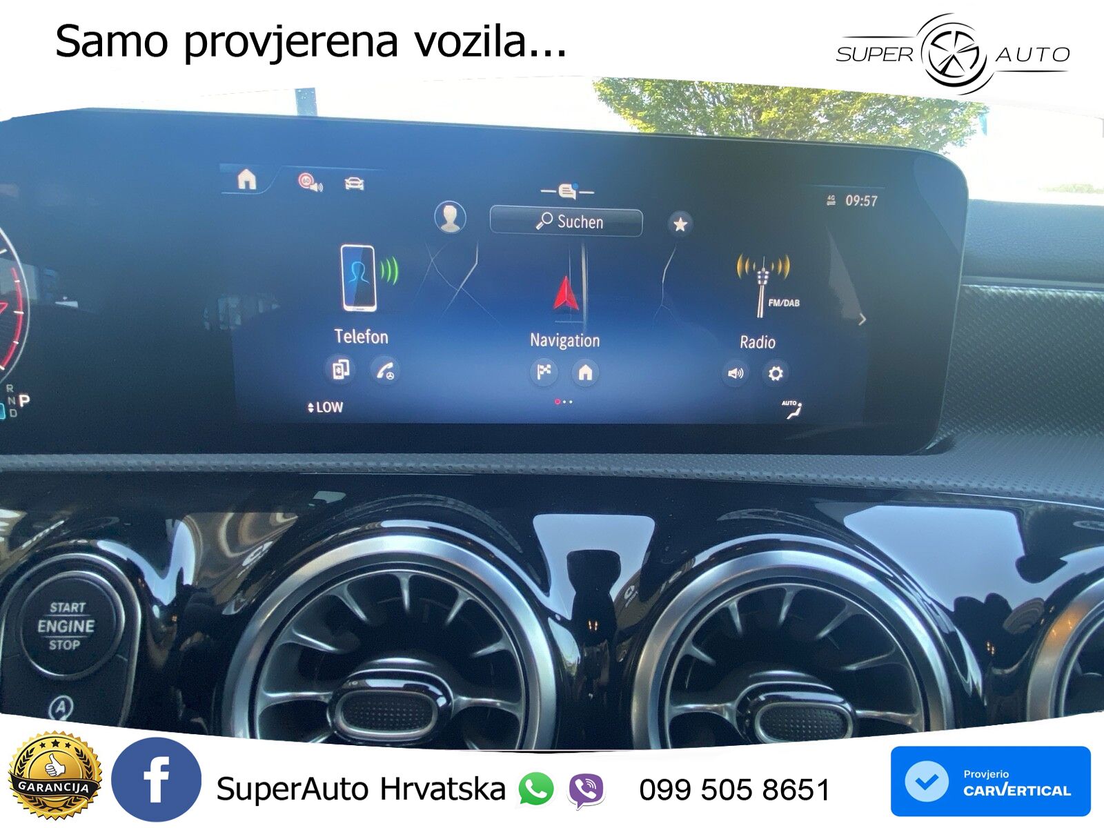 Mercedes-Benz A 200 7G-DCT LED+GR SJED+ACC