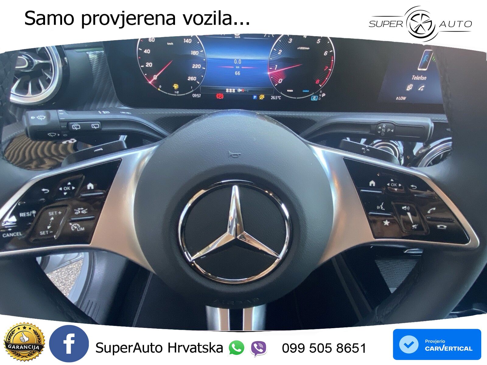 Mercedes-Benz A 200 7G-DCT LED+GR SJED+ACC